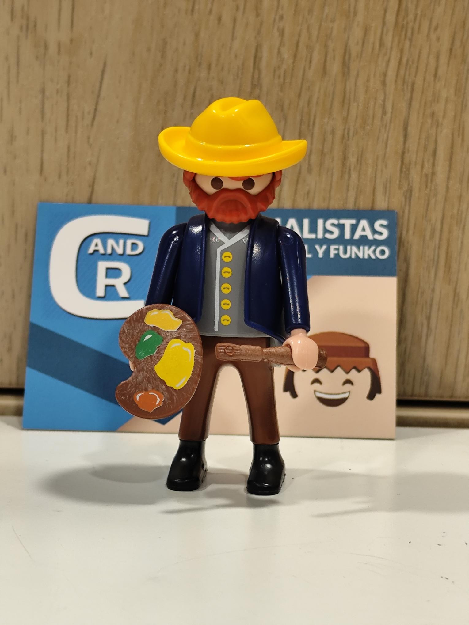 PLAYMOBIL FIGURA VAN GOGH , PINTOR - 29/1/25
