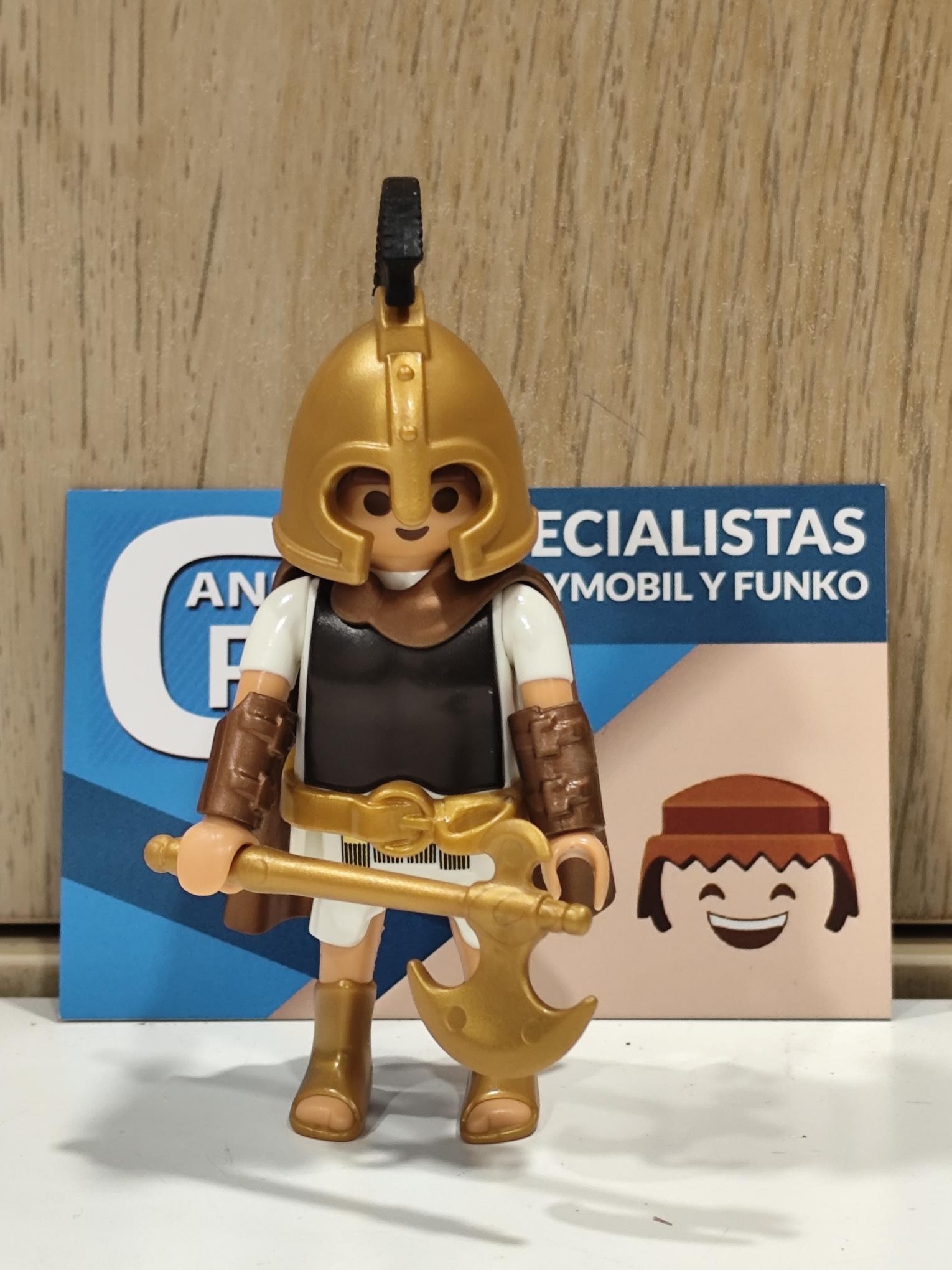 PLAYMOBIL GUERRERO GRIEGO DE ELITE CON HACHA - 29/1/25