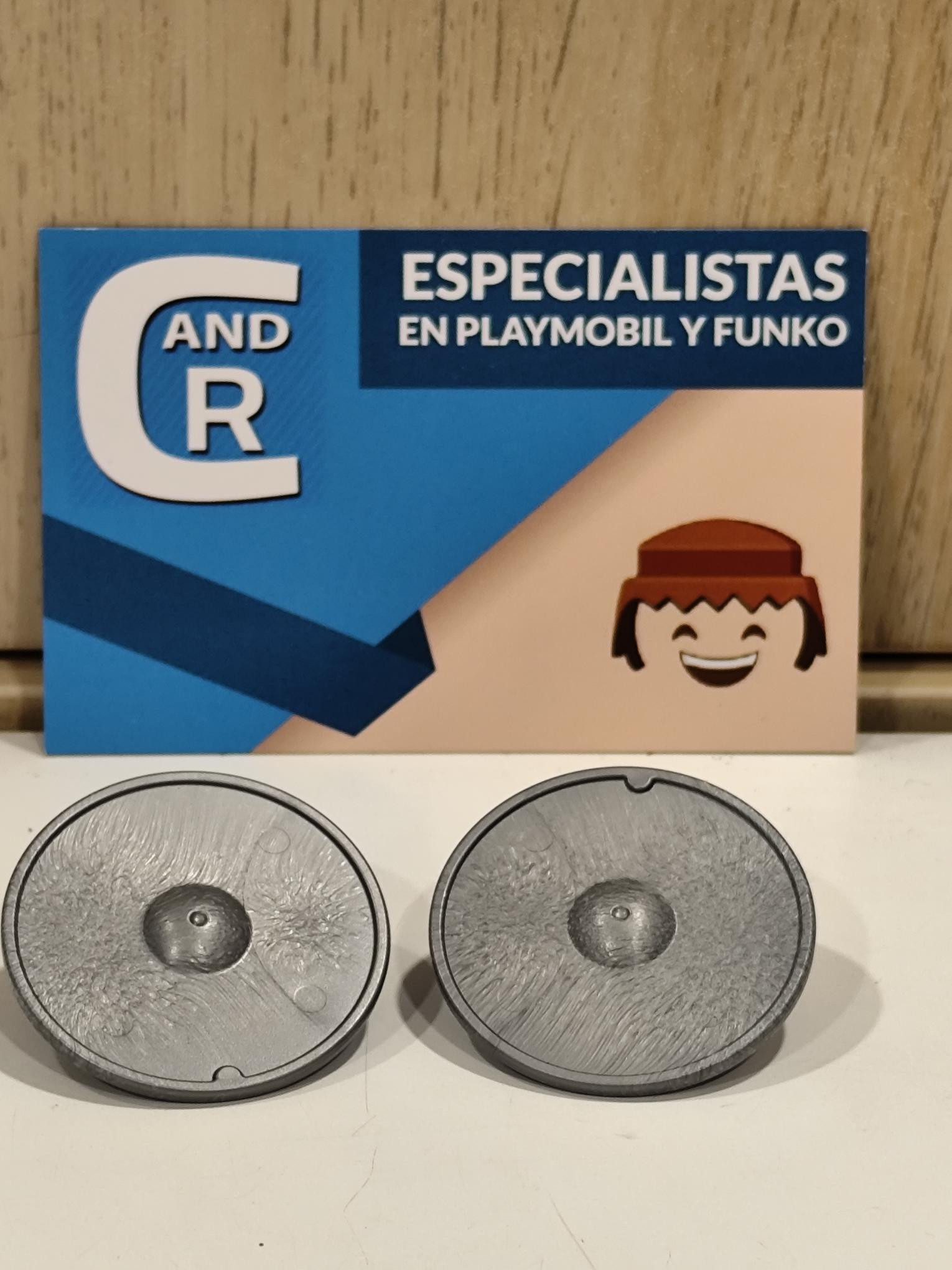 PLAYMOBIL 2X ESCUDO VIKINGO VACIO - 29/1/25