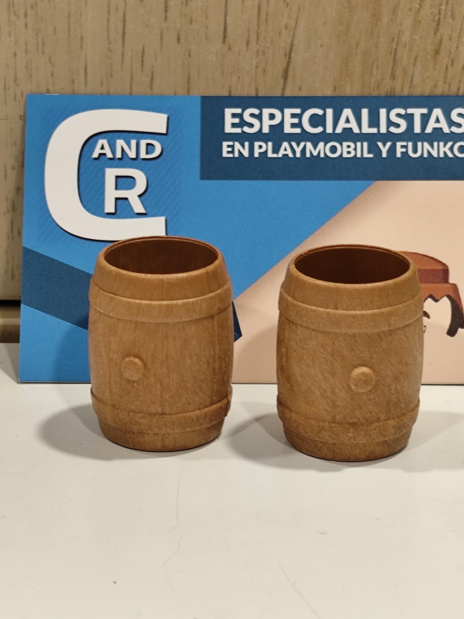 PLAYMOBIL 2X BARRIL MEDIEVAL - 29/1/25