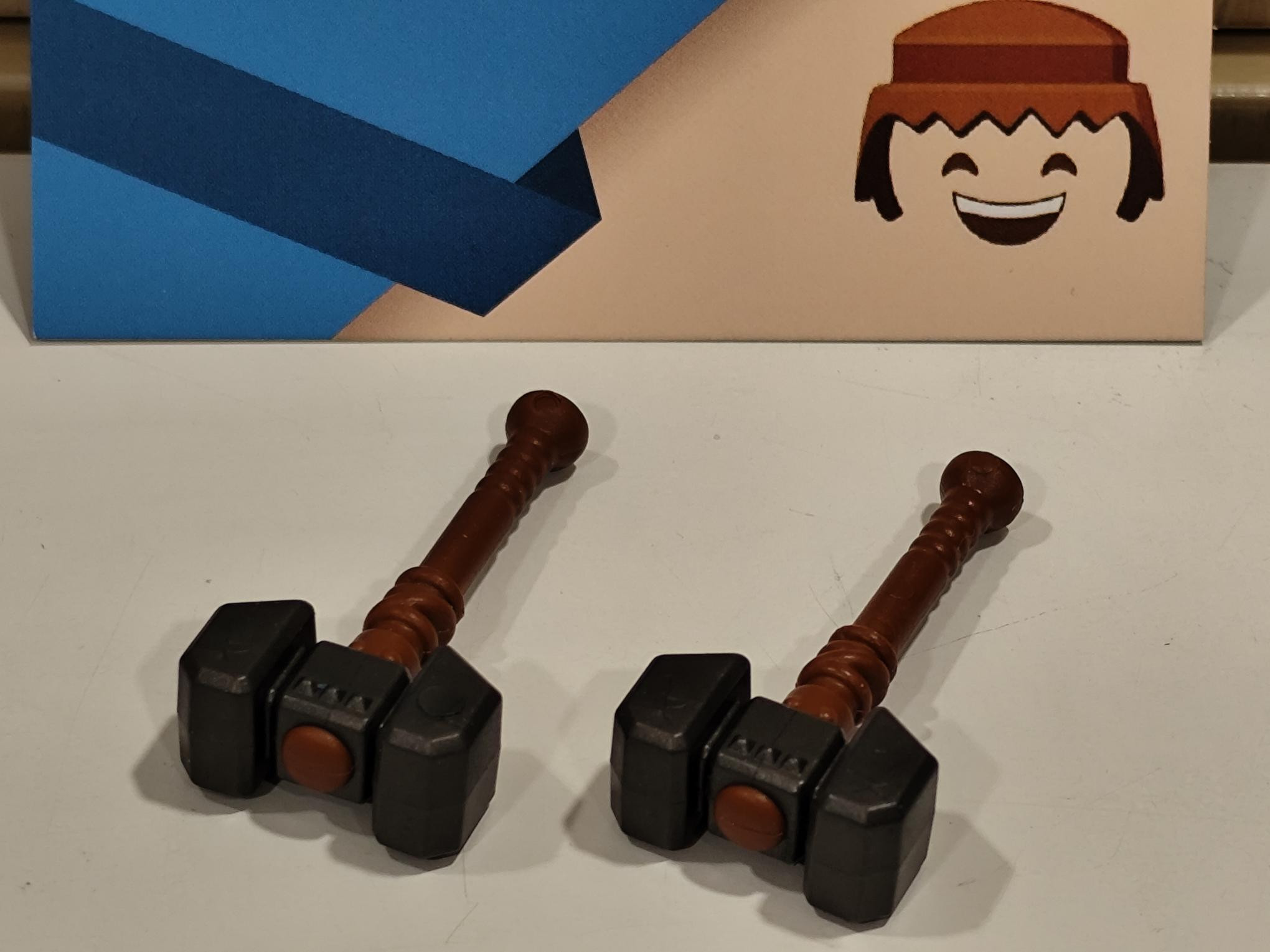 PLAYMOBIL 2X MARTILLO DE GUERRA - 29/1/25