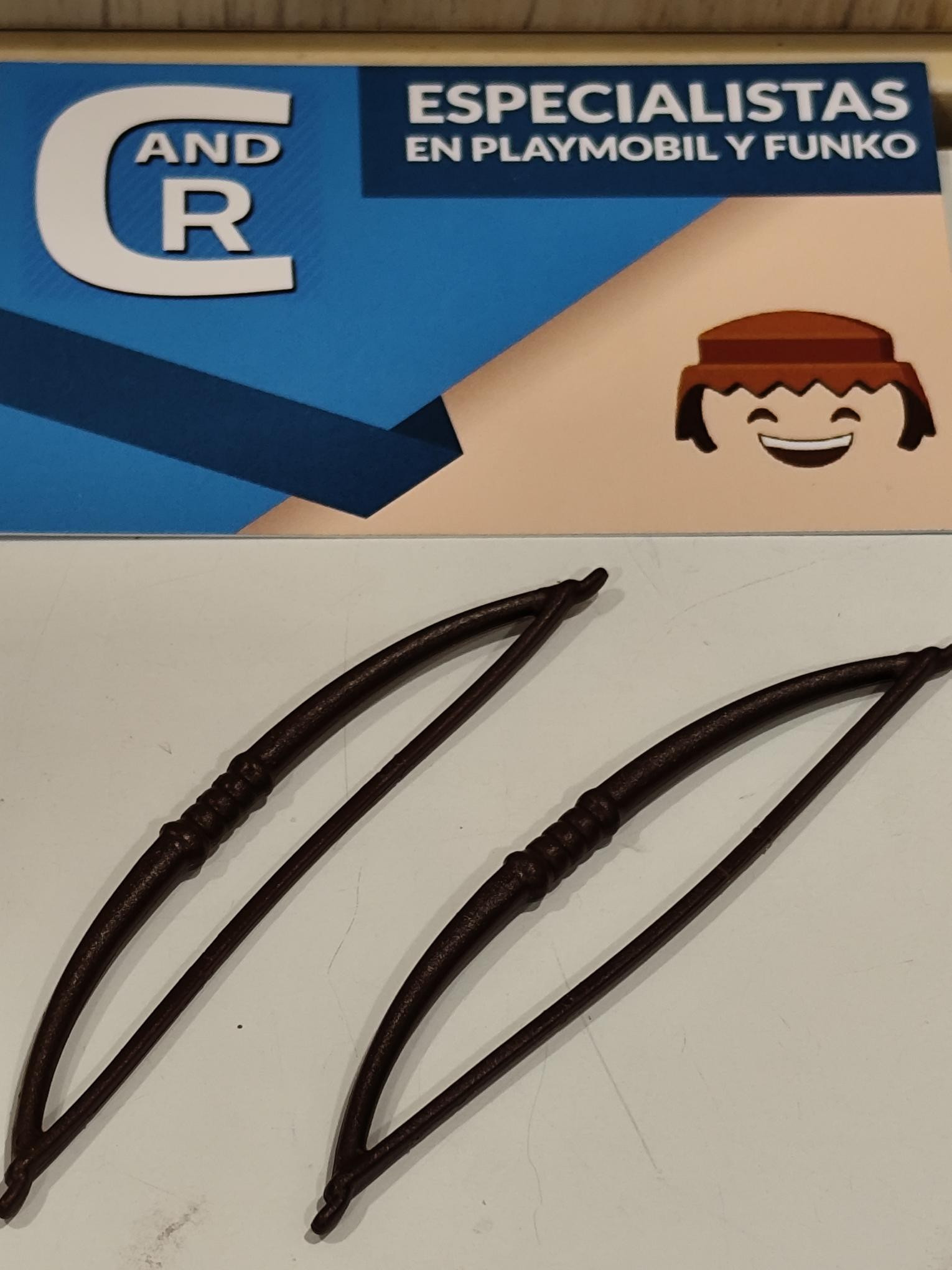 PLAYMOBIL 2X BRAZOS MUSCULADOS - 29/1/25
