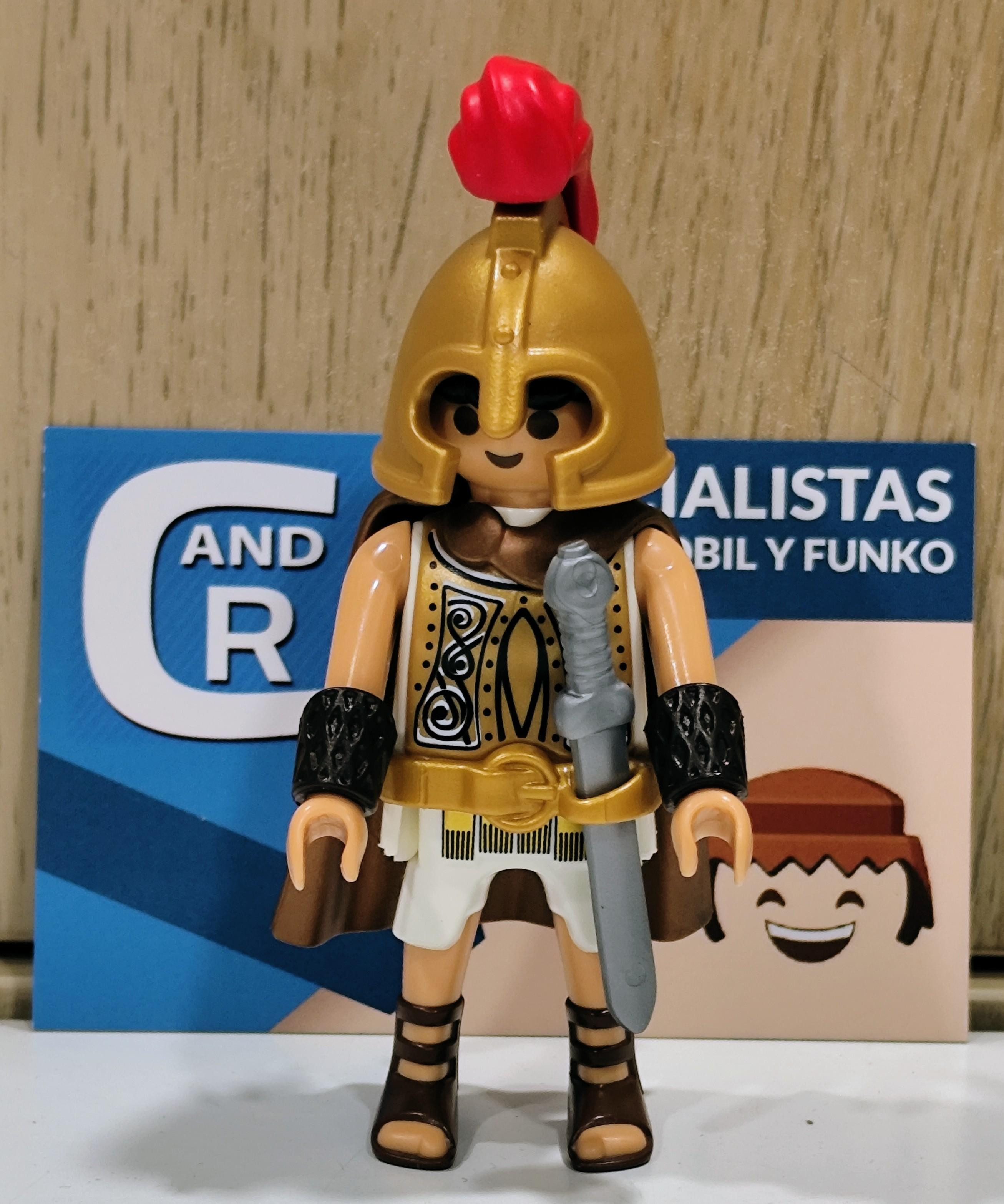 PLAYMOBIL SOLDADO GRIEGO CON ESPADA -12/2/25