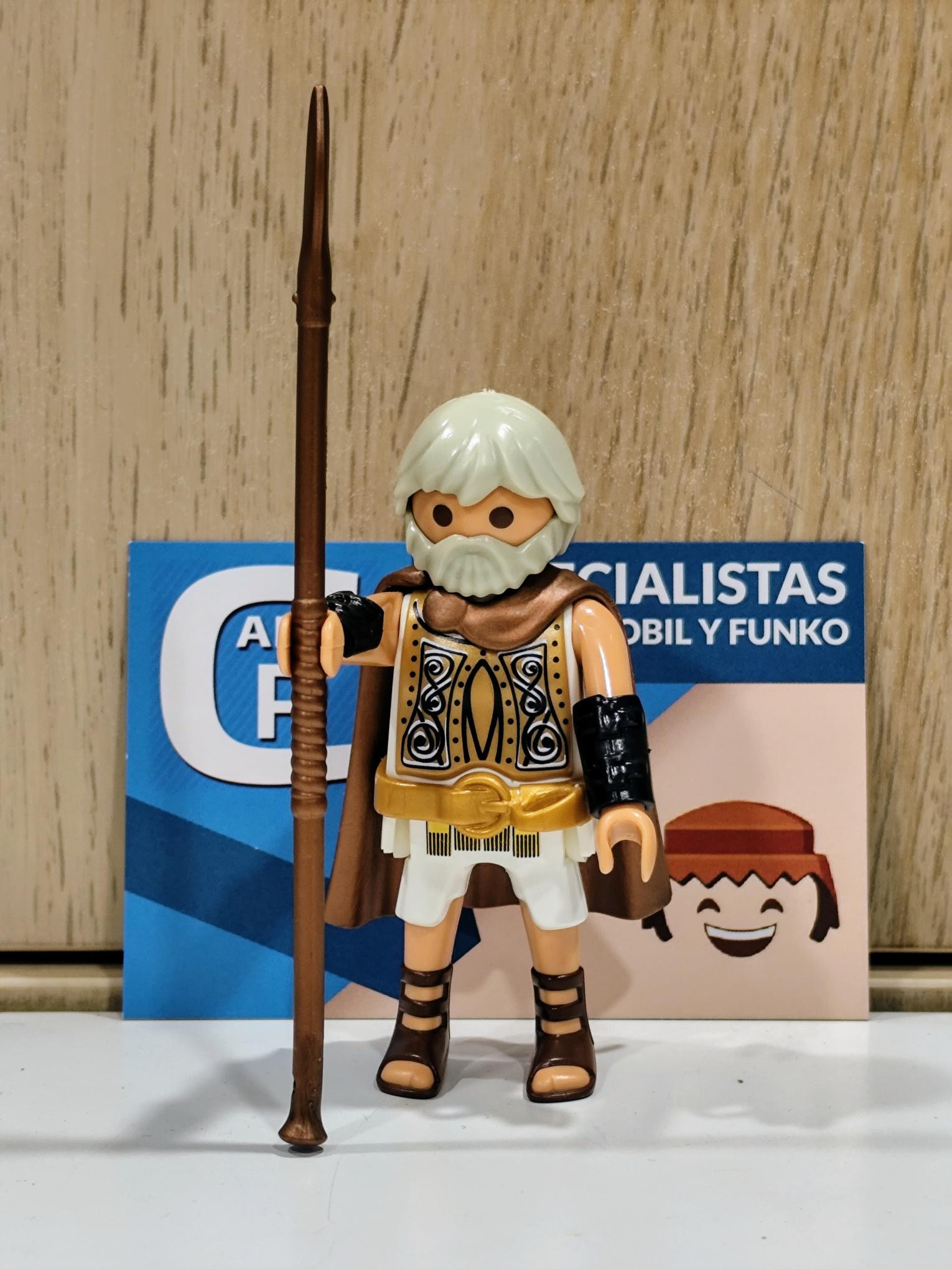 PLAYMOBIL SOLDADO GRIEGO CON LANZA - 12/2/25