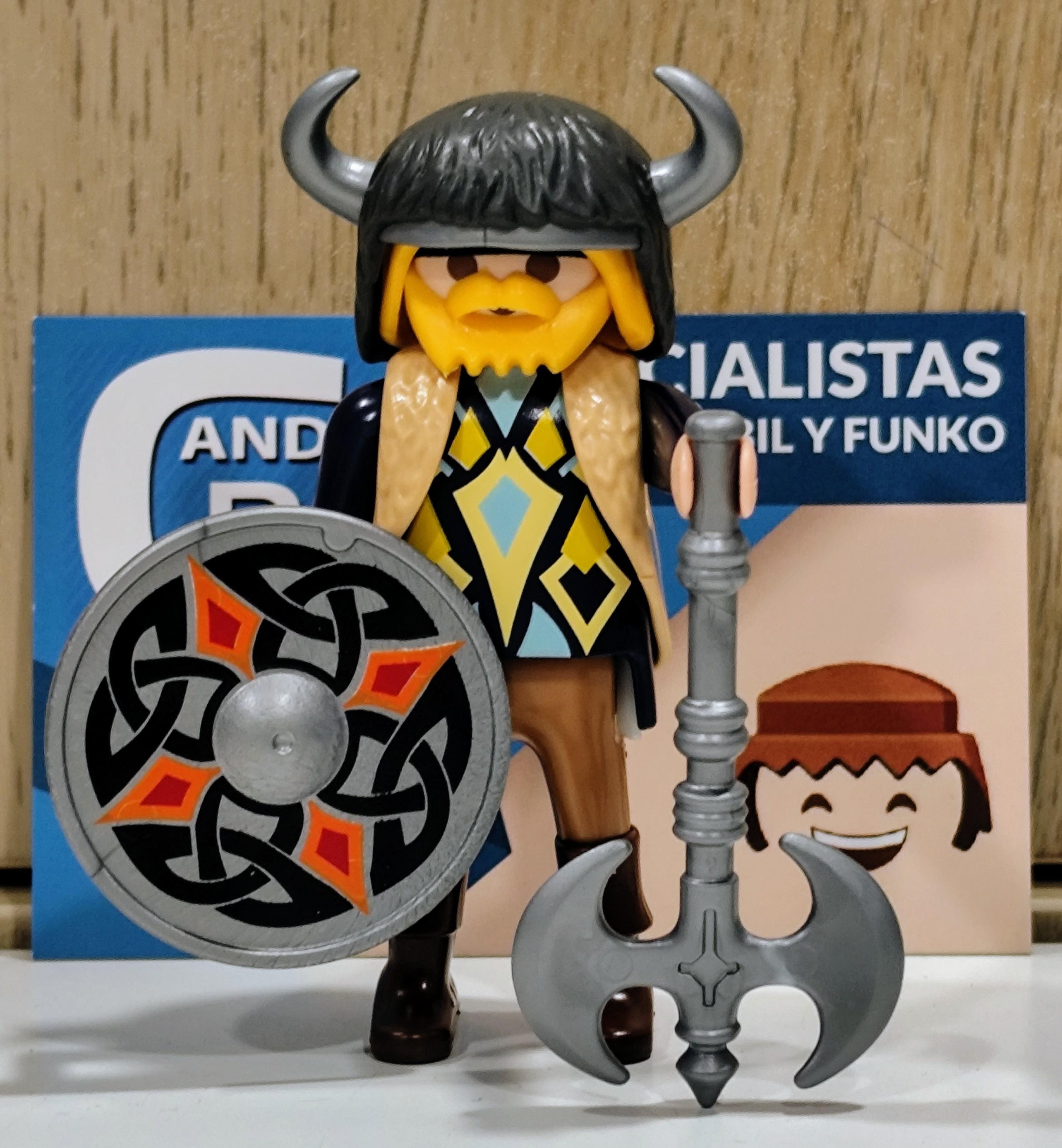 PLAYMOBIL GUERRERO VIKINGO COMPLETO - 12/2/25