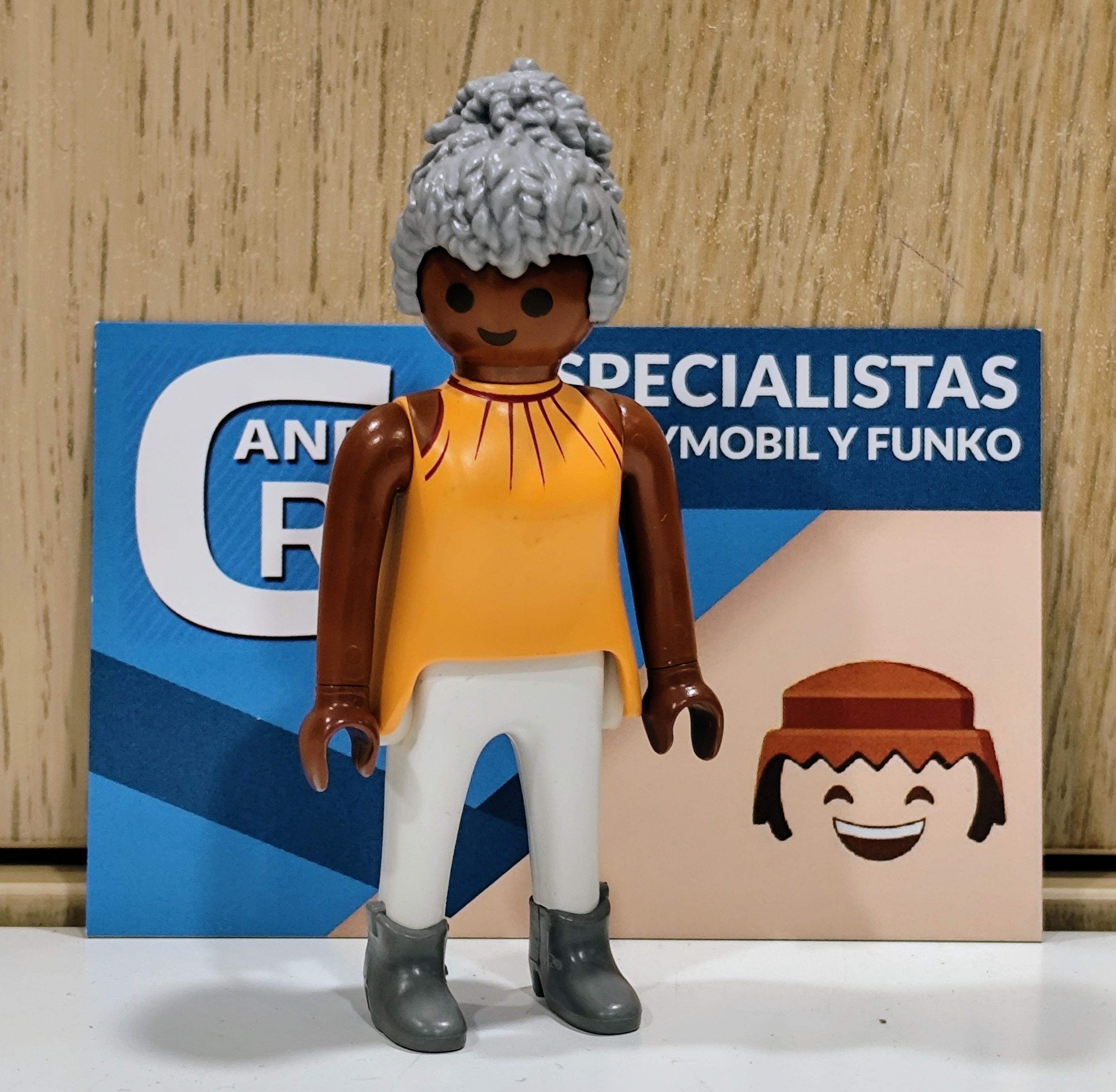 PLAYMOBIL FIGURA ABUELA NEGRA - 12/2/25
