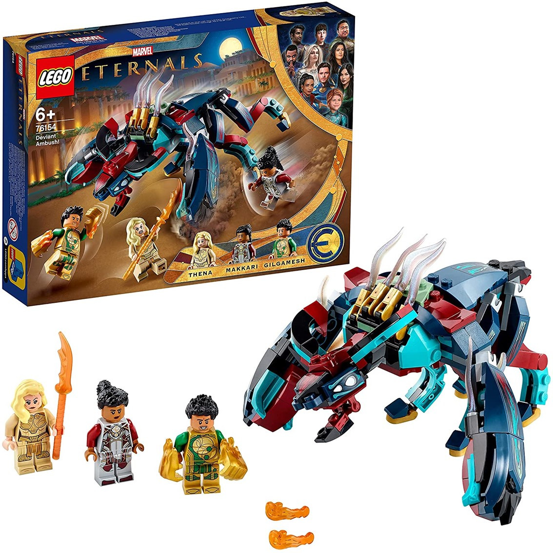 LEGO MARVEL 76154 EMBOSCADA DE LOS DESVIANTES