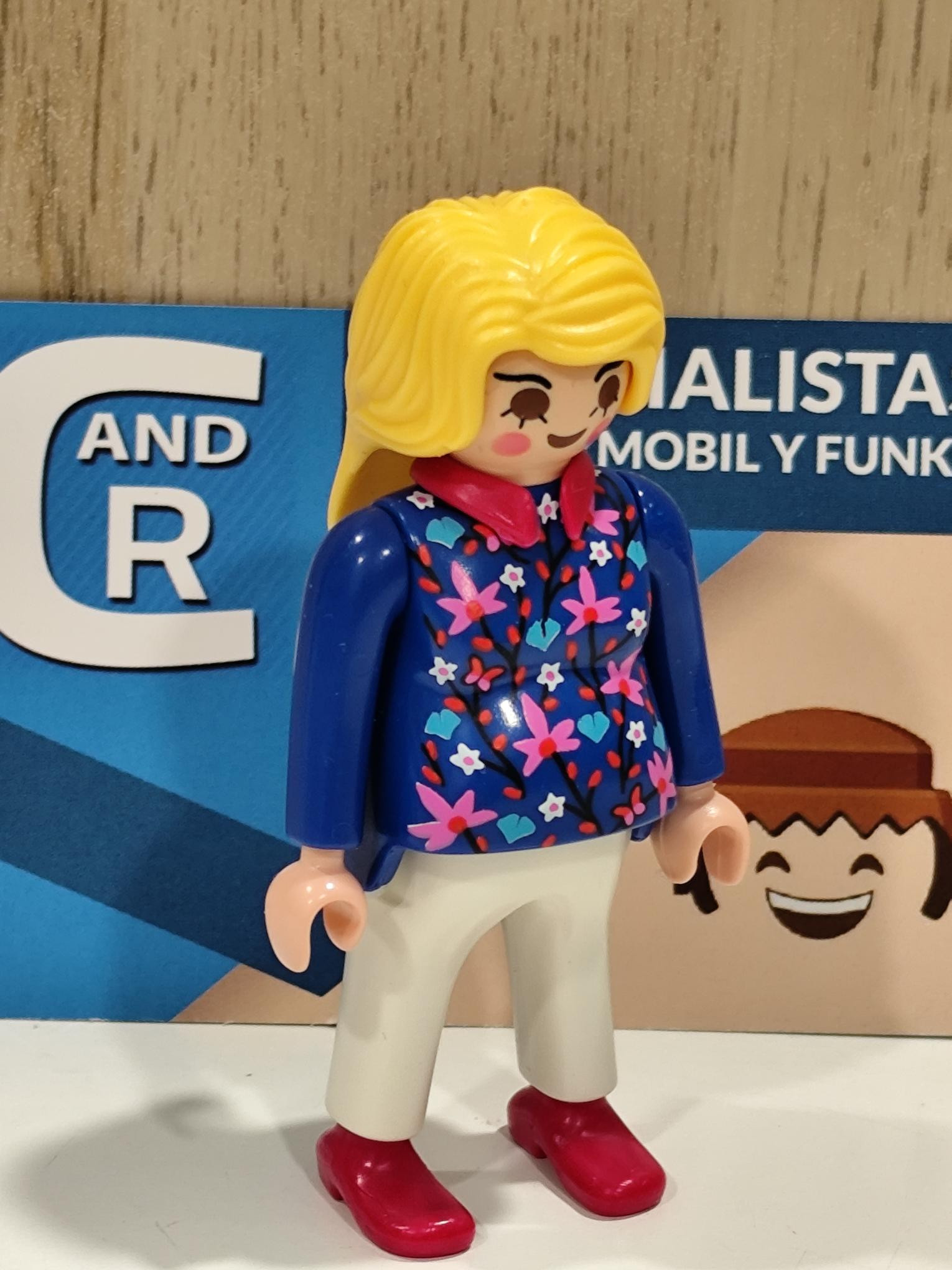 PLAYMOBIL MUJER EMBARAZADDA RUBIA - 10/11/18