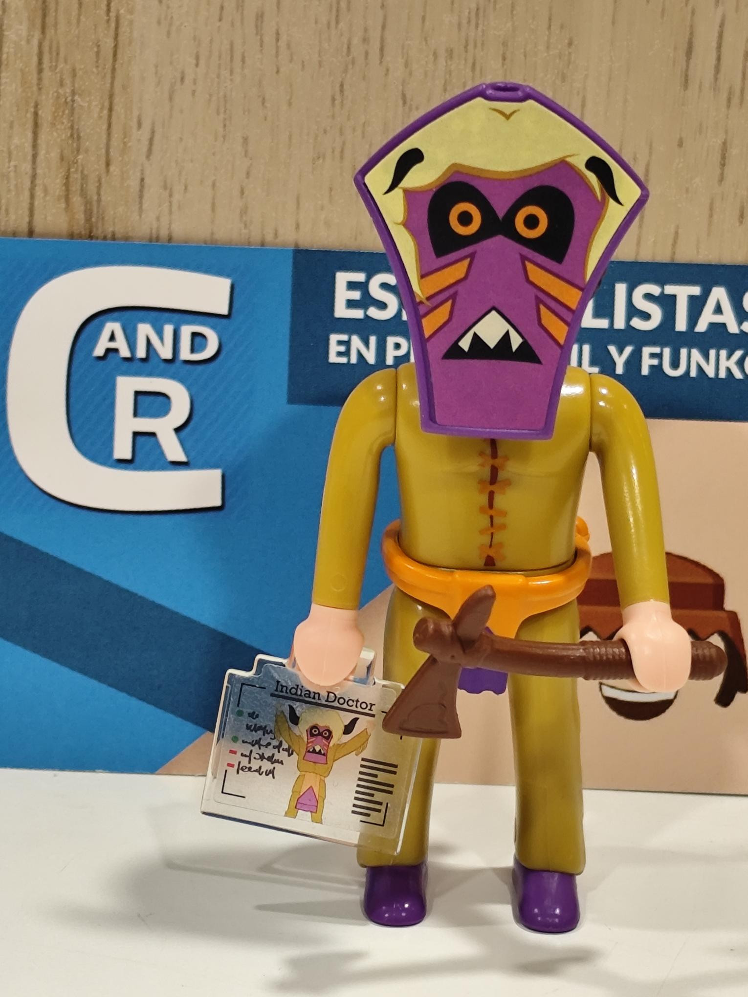 PLAYMOBIL FANTASMA INDIO SCOOBY DOO - 10/11/18