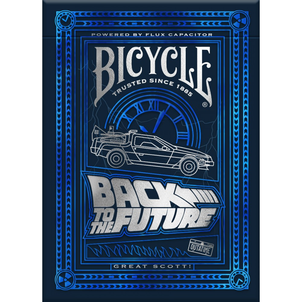 BARAJA DE NAIPES BICYCLE - REGRESO AL FUTURO