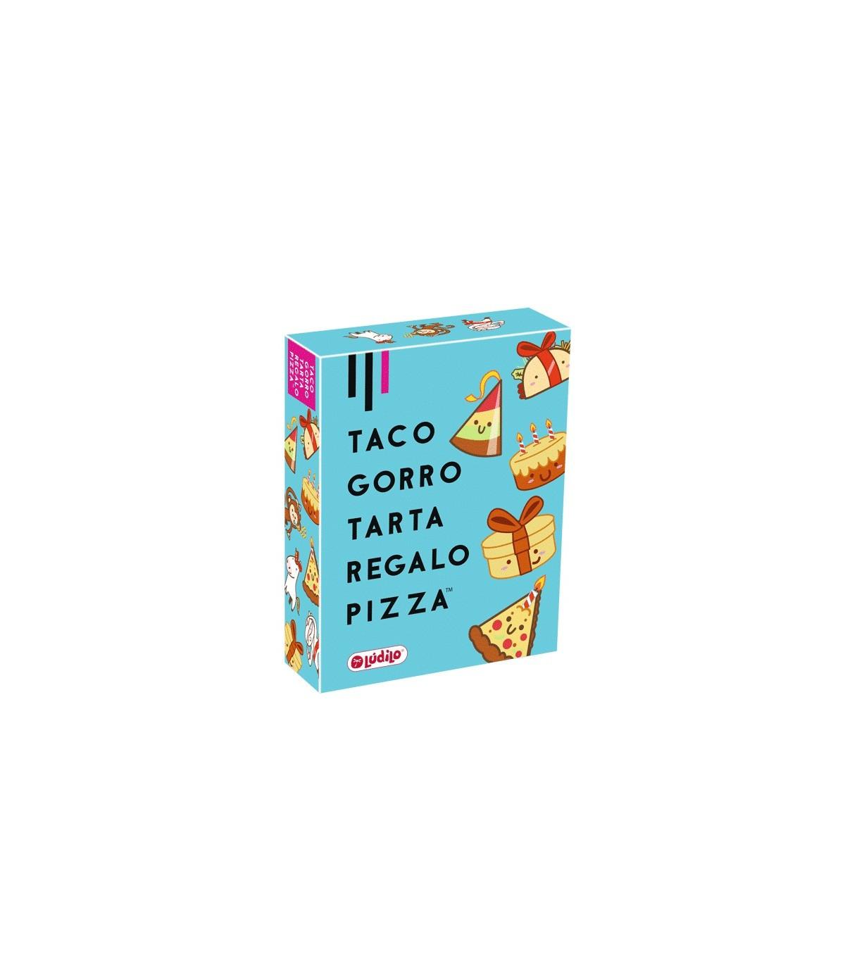 JUEGO DE MESA - TACO, GORRO, TARTA, REGALO, PIZZA
