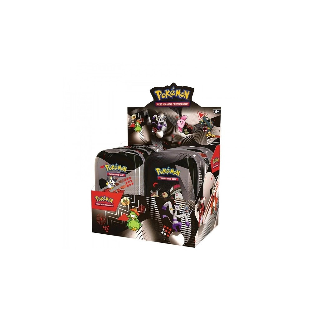 DISPLAY MINI LATA POKEMON ALEATORIA TCG JULIO 2025