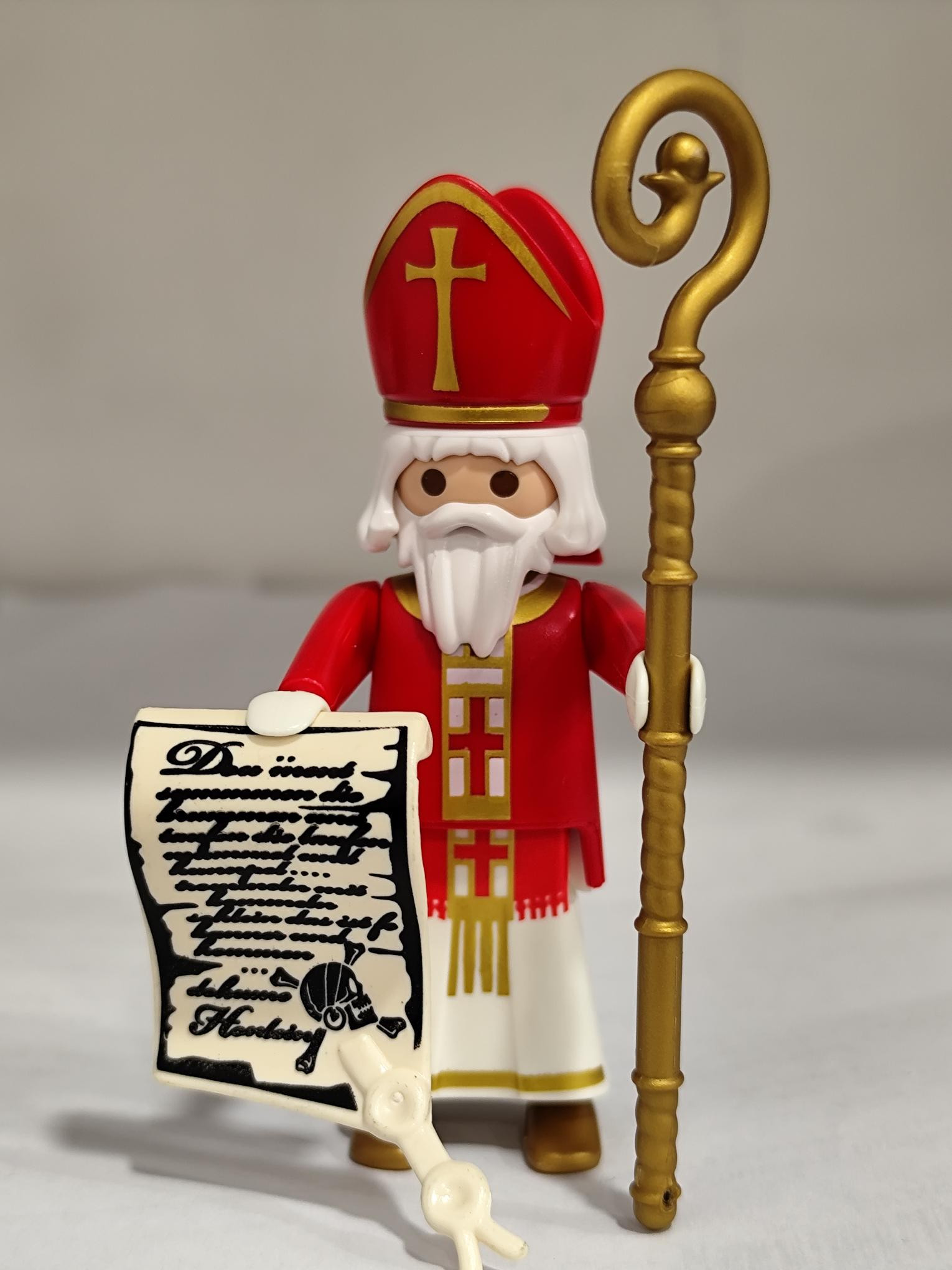 PLAYMOBIL SACERDOTE CON BASTON , PAPA - 14/5/25