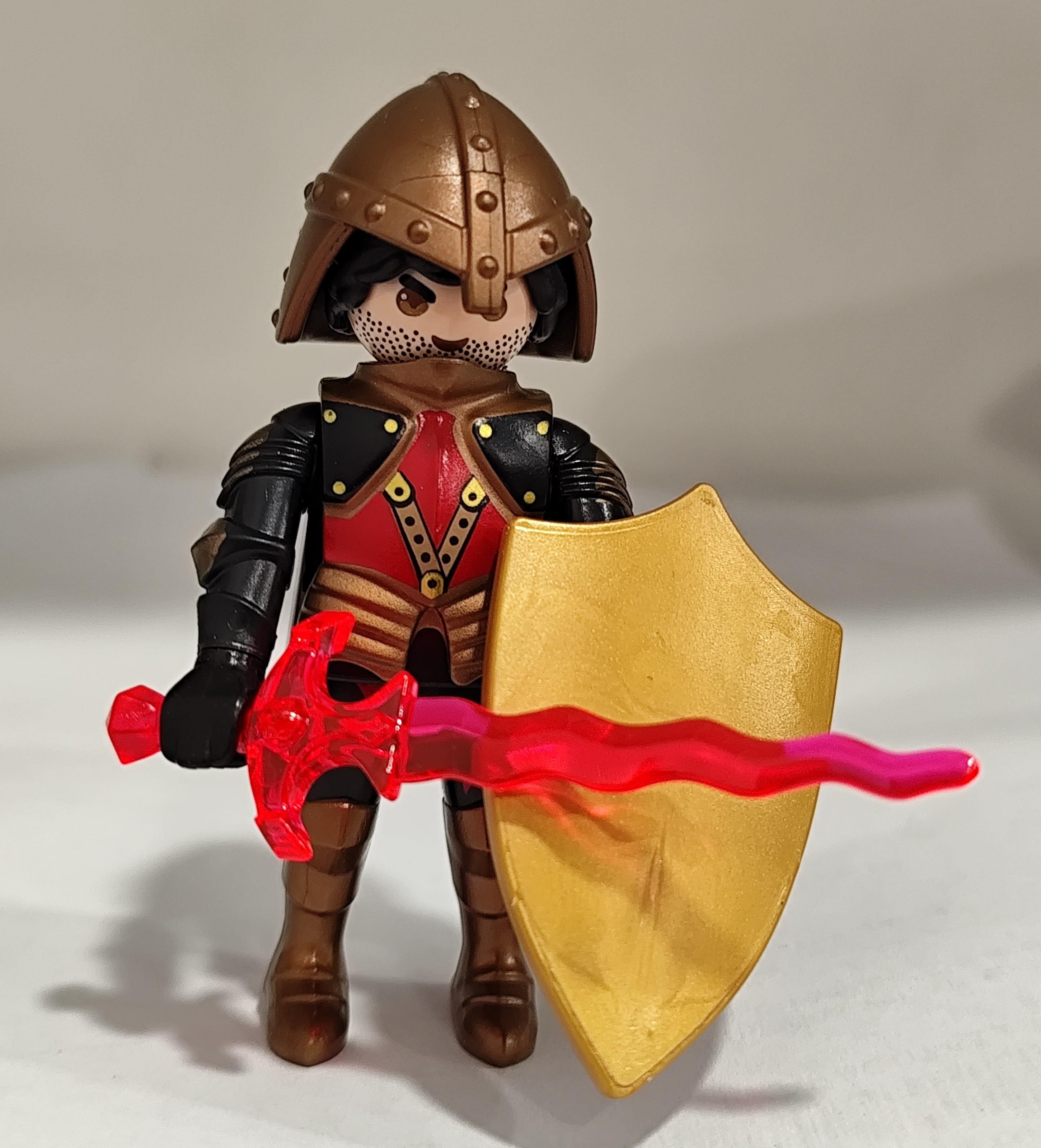 PLAYMOBIL GUERRERO NOVELMORE BURNHAM NEGRO - 18/5/25