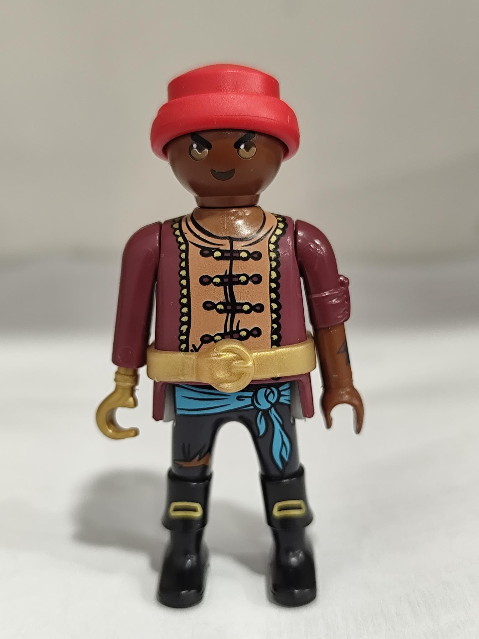 PLAYMOBIL PIRATA NEGRO CON PAÑUELO - 18/5/25