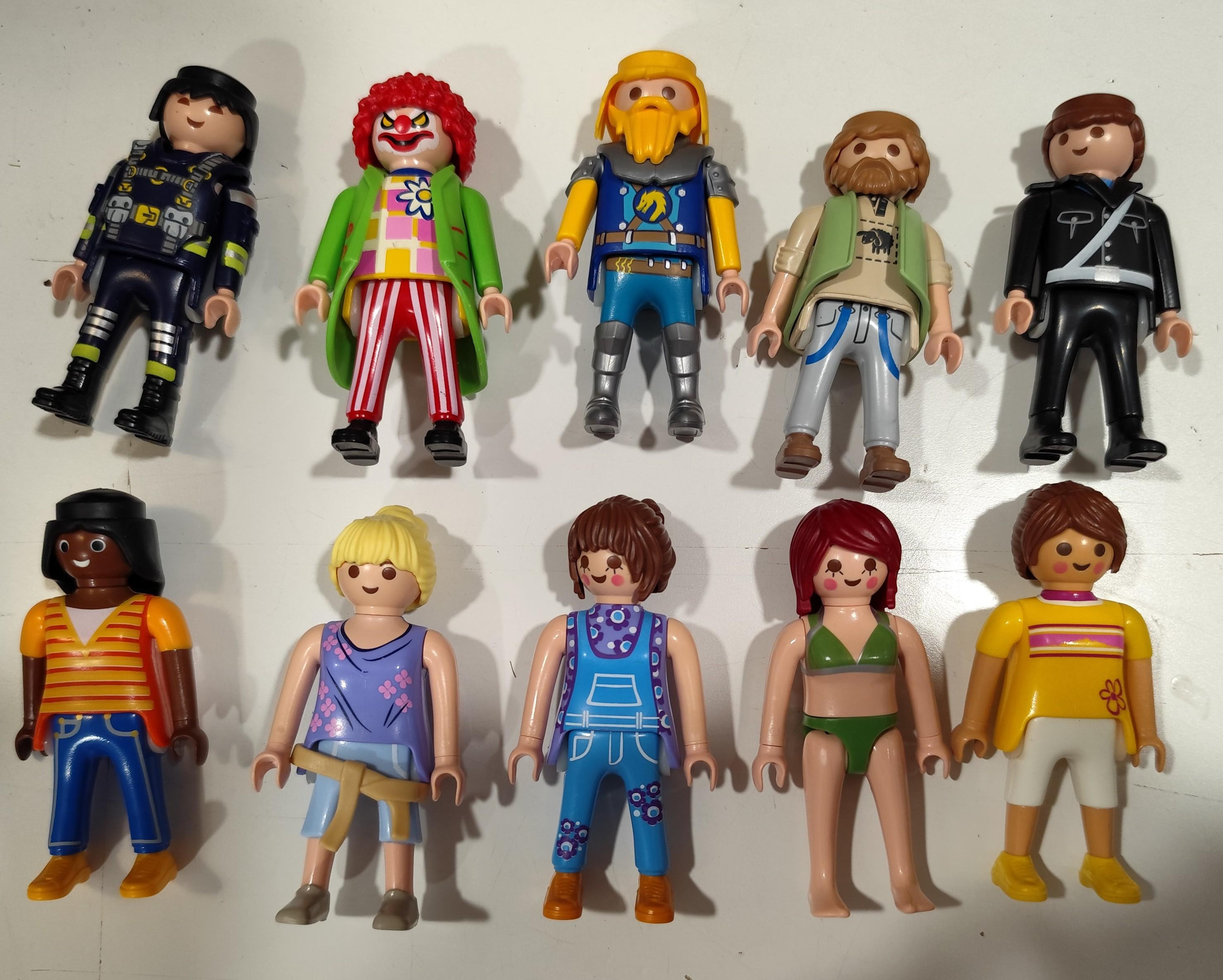 PLAYMOBIL GRUPO DE 10 FIGURAS 1 , OFERTA - 10/11/18