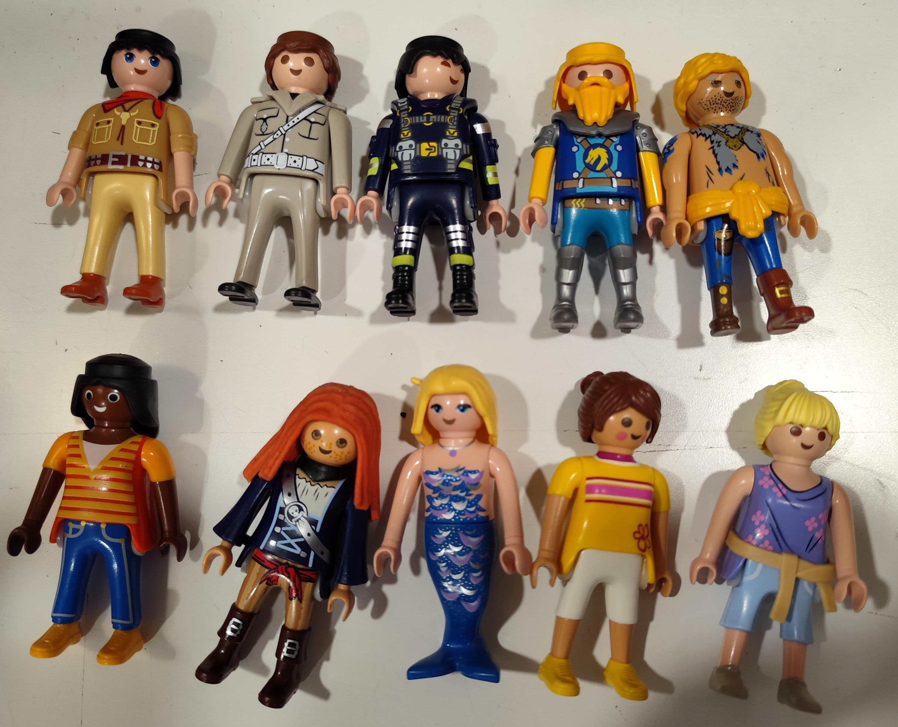 PLAYMOBIL GRUPO DE 10 FIGURAS 2 , OFERTA - 10/11/18