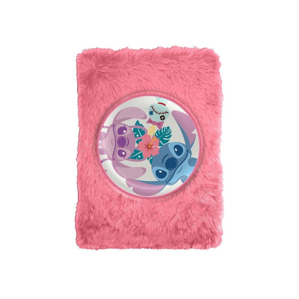 LIBRETA PELUCHE STITCH