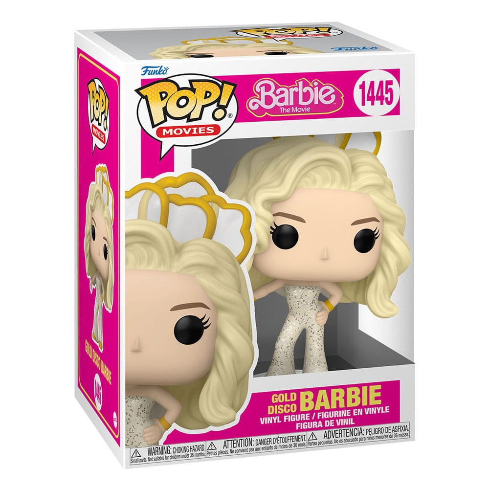 FUNKO POP BARBIE THE MOVIE - GOLD DISCO BARBIE
