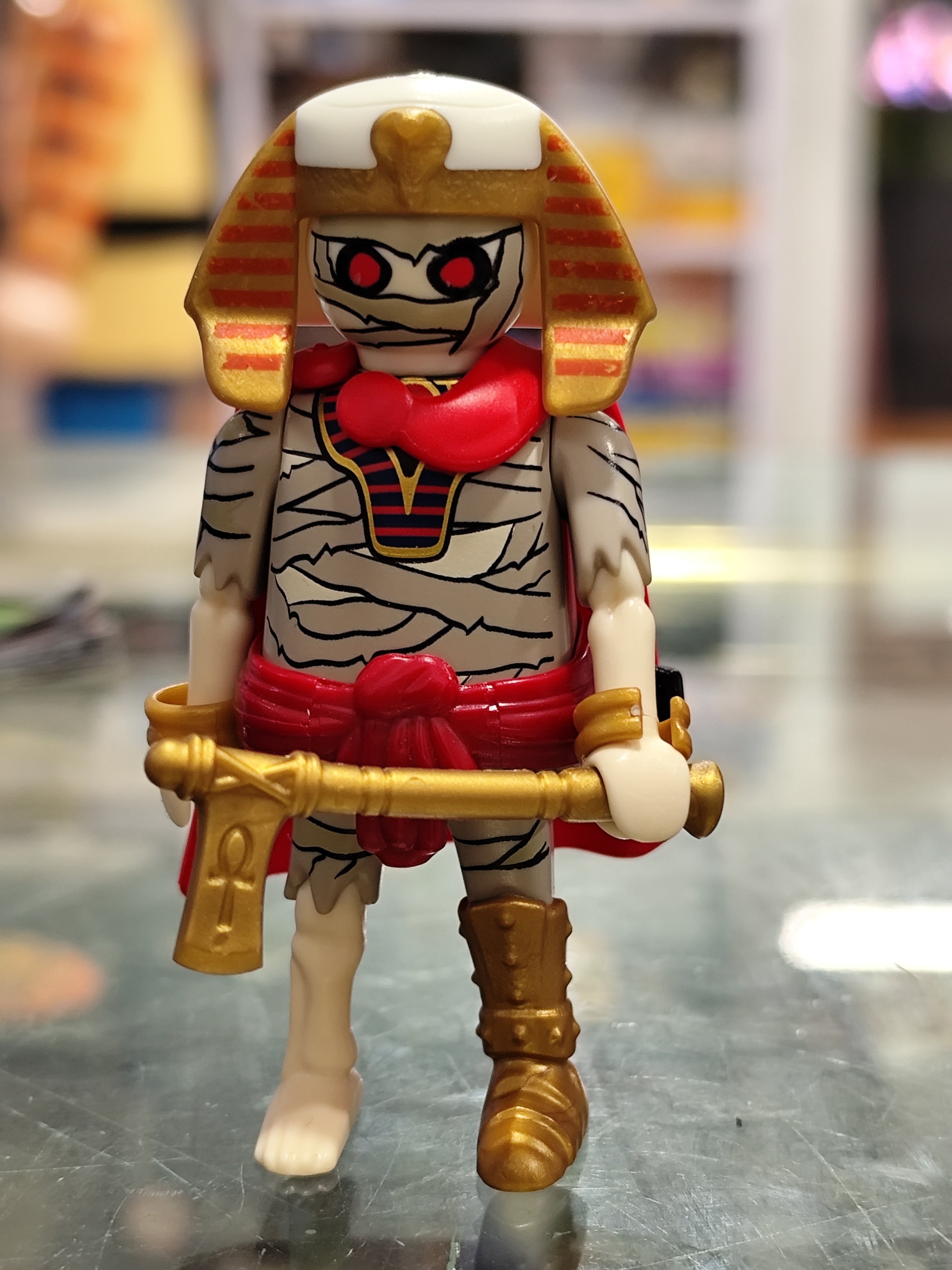 PLAYMOBIL MOMIA GUERRERA , EGIPTO - 18/9/20