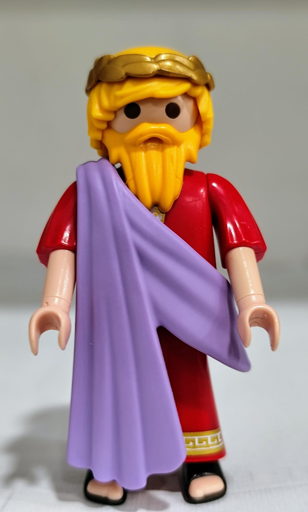 PLAYMOBIL SENADOR ROMANO TOGA MORADA - 22/6/25