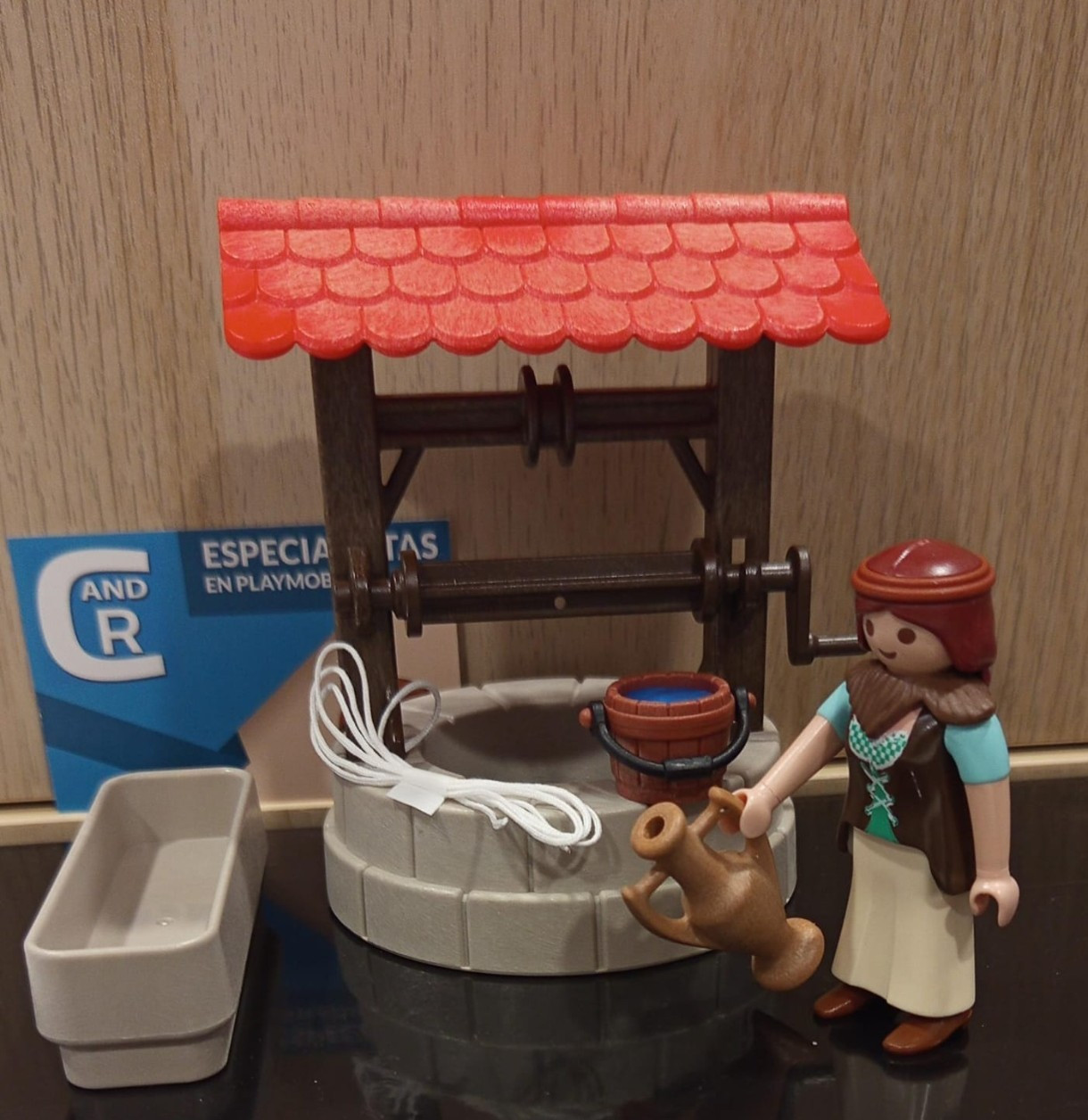 PLAYMOBIL ALDEANA CON POZO Y ACCESORIOS , BELEN - 27/6/25