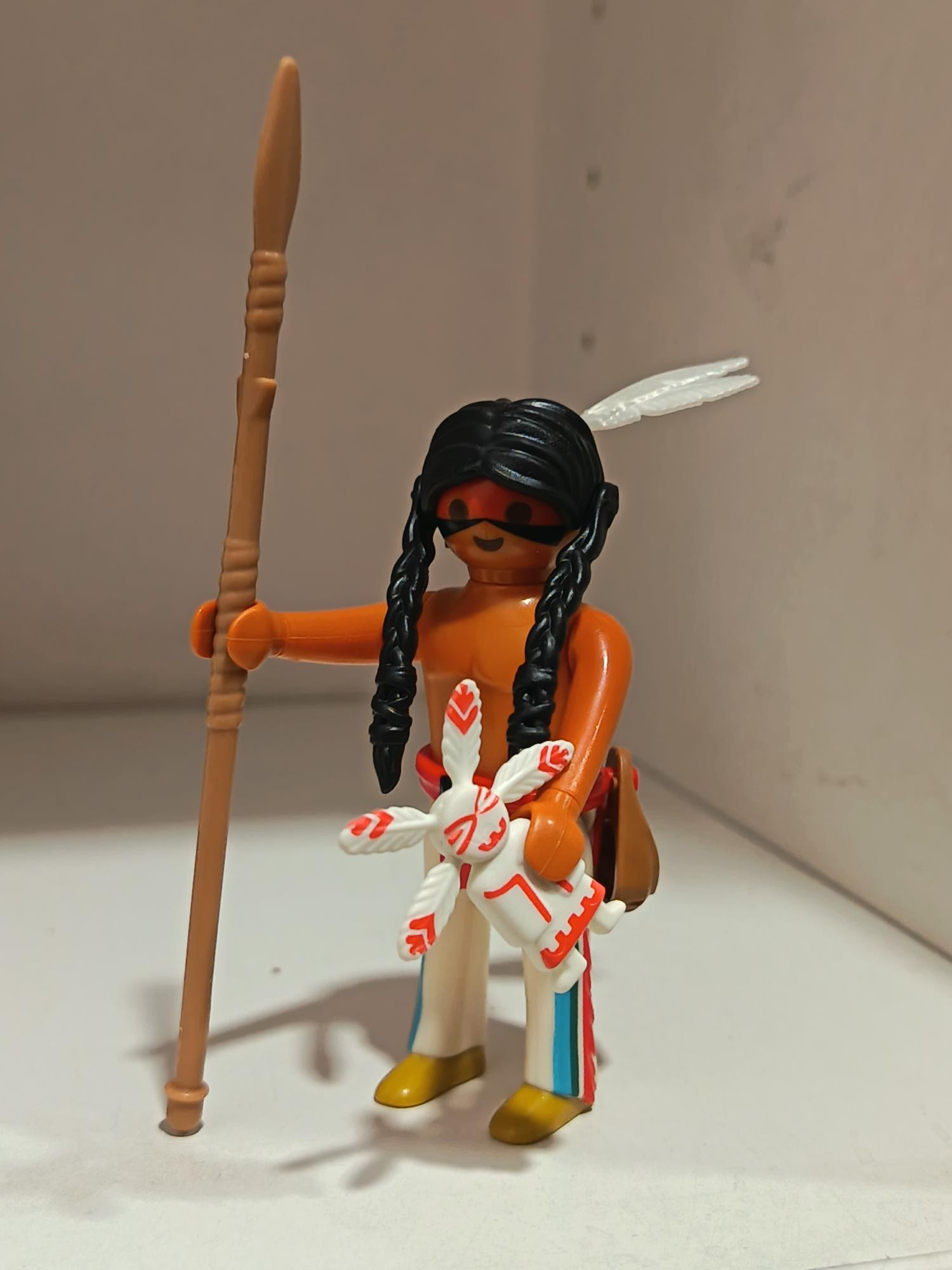 PLAYMOBIL INDIO CON LANZA - 21/8/25