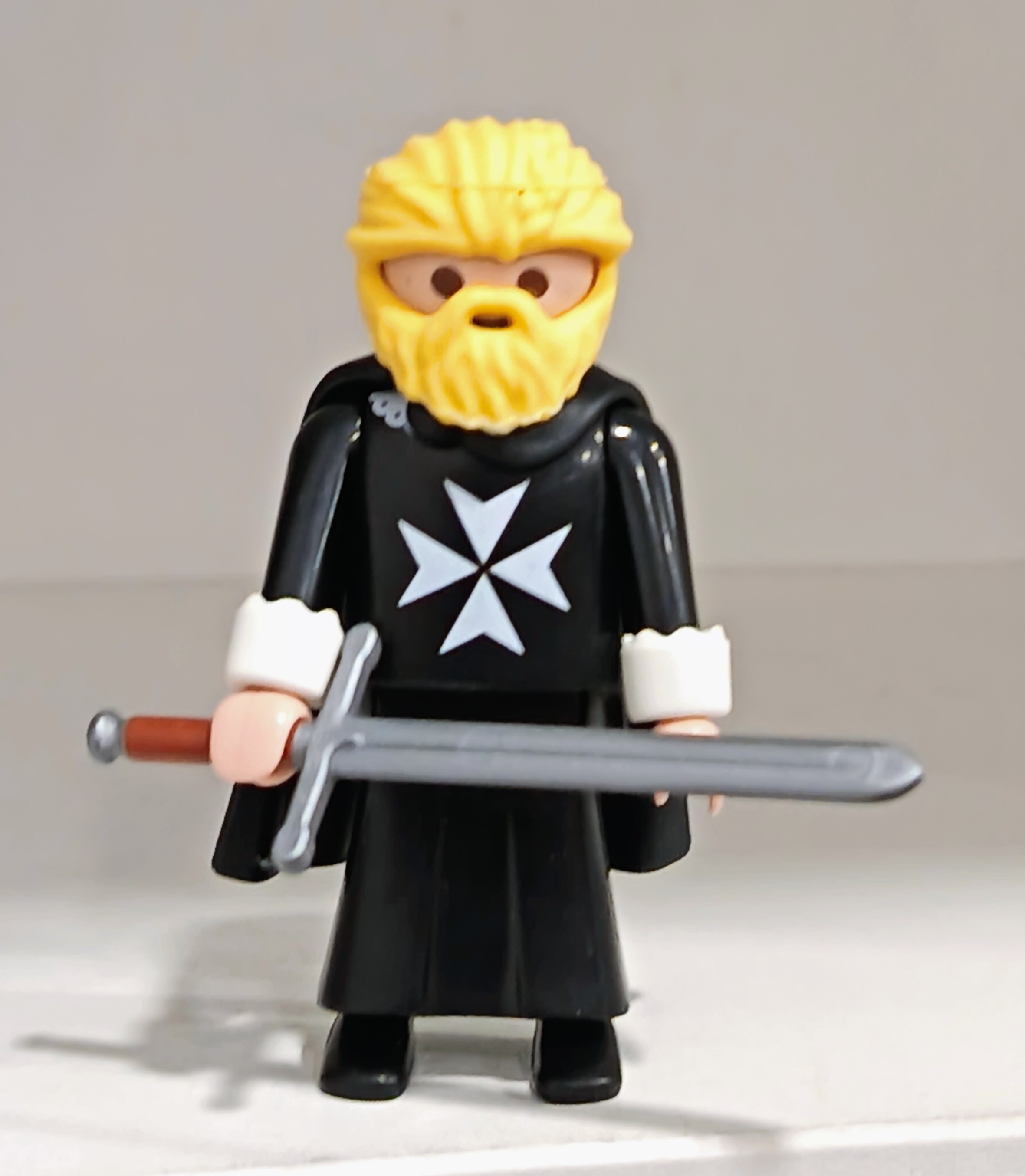 PLAYMOBIL SOLDADO , CABALLERO MALTES NORDICO - 16/11/18