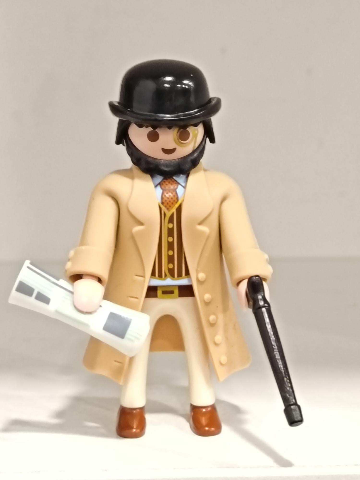 PLAYMOBIL HOMBRE VICTORIANO CON GABARDINA - 10/9/25