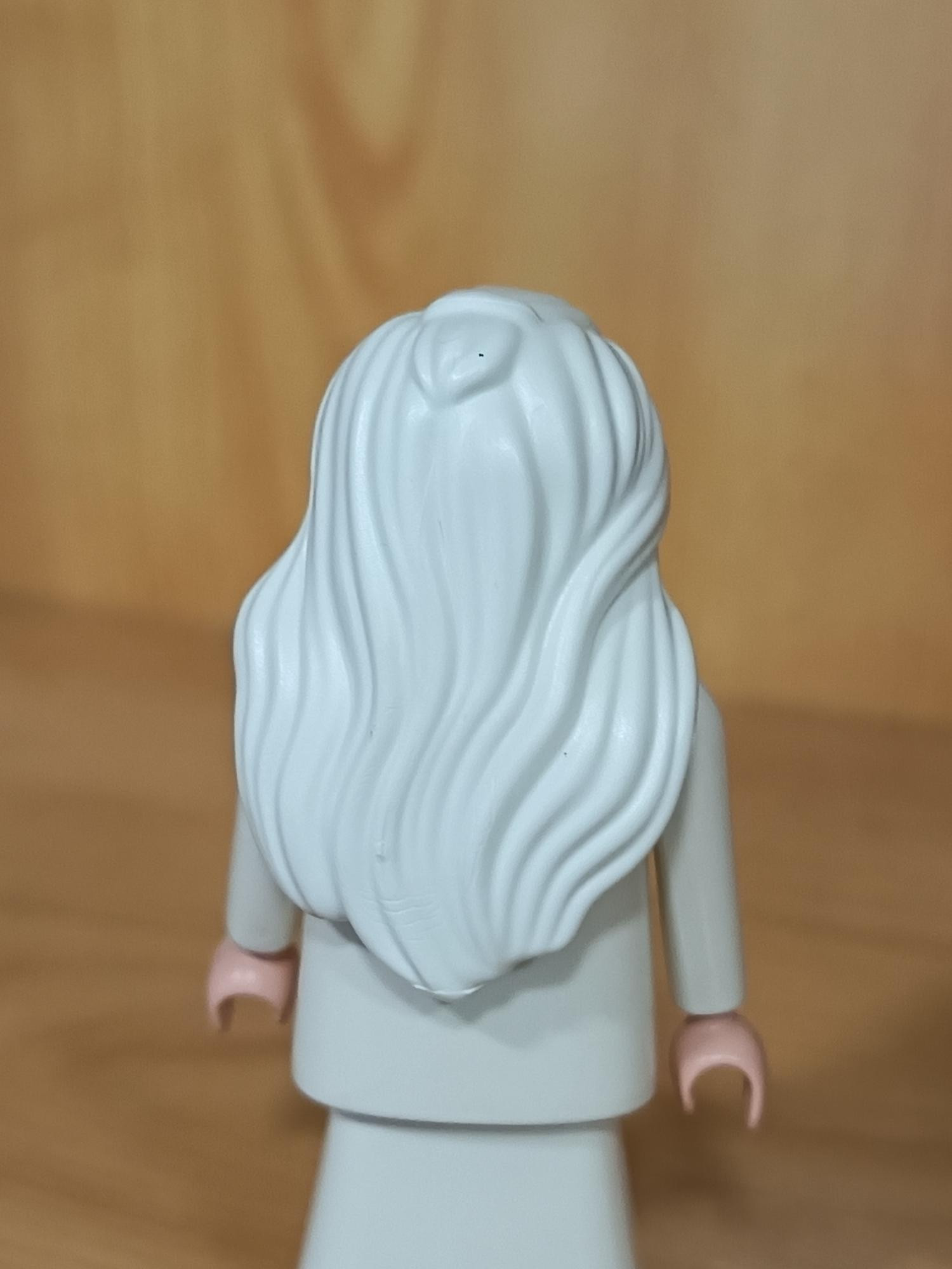 PLAYMOBIL PELO BLANCO LARGO , IDEAL PARA CUSTOMS - 22/10/25