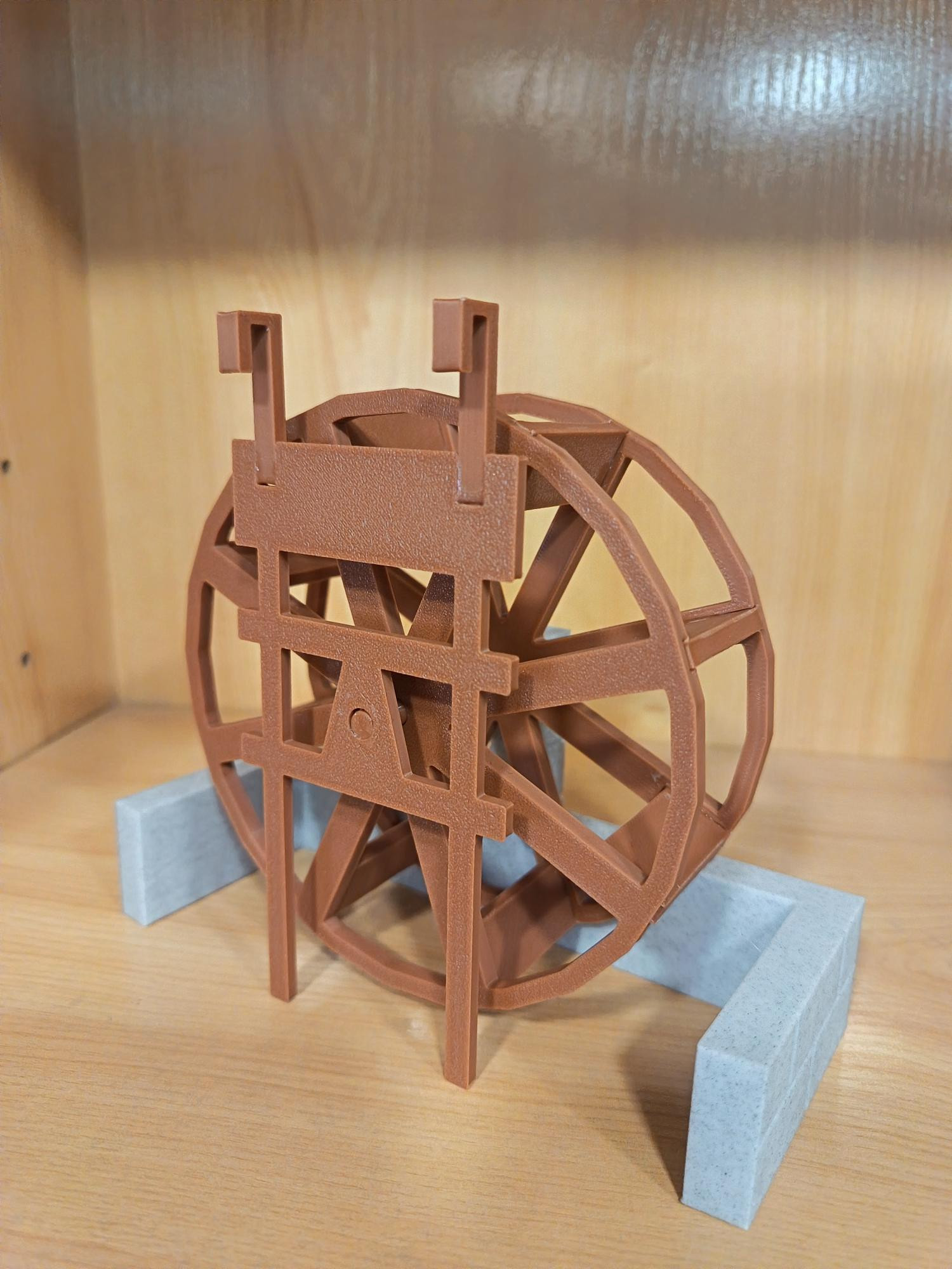 PLAYMOBIL MOLINO DE AGUA IDEAL PARA BELEN EN IMPRESION 3D