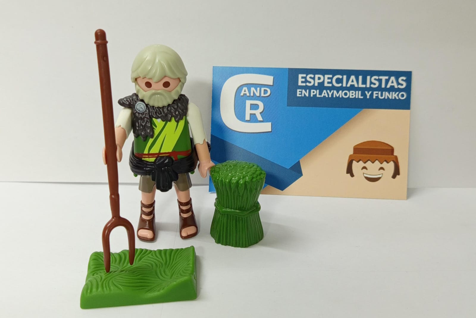 PLAYMOBIL ALDEANO , AGRICULTOR , BELEN - 27/6/25