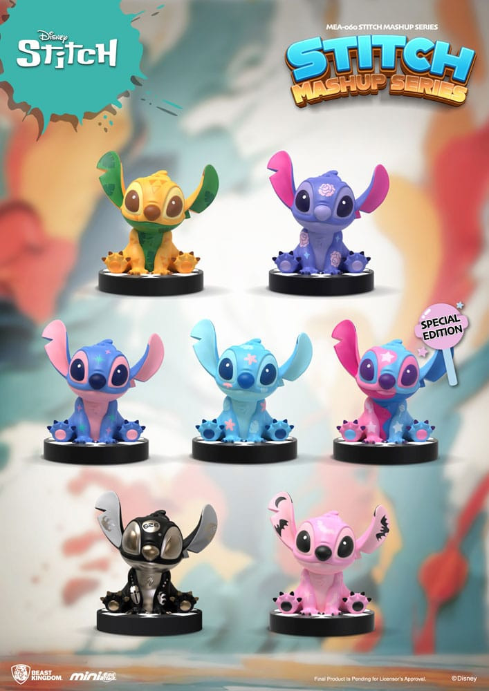 BLIND BOX Lilo & Stitch Figuras Mini Egg Attack Mashup Series