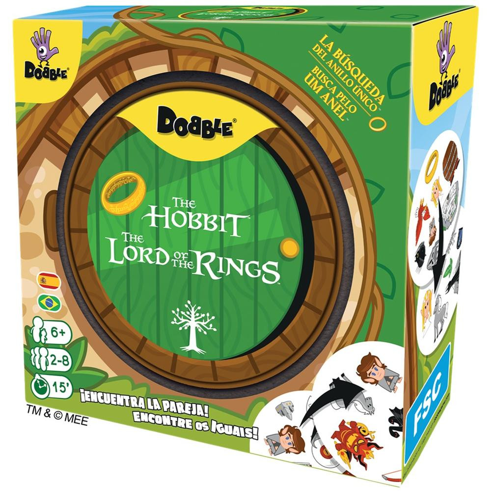JUEGO DE MESA DOBBLE THE LORD OF THE RINGS