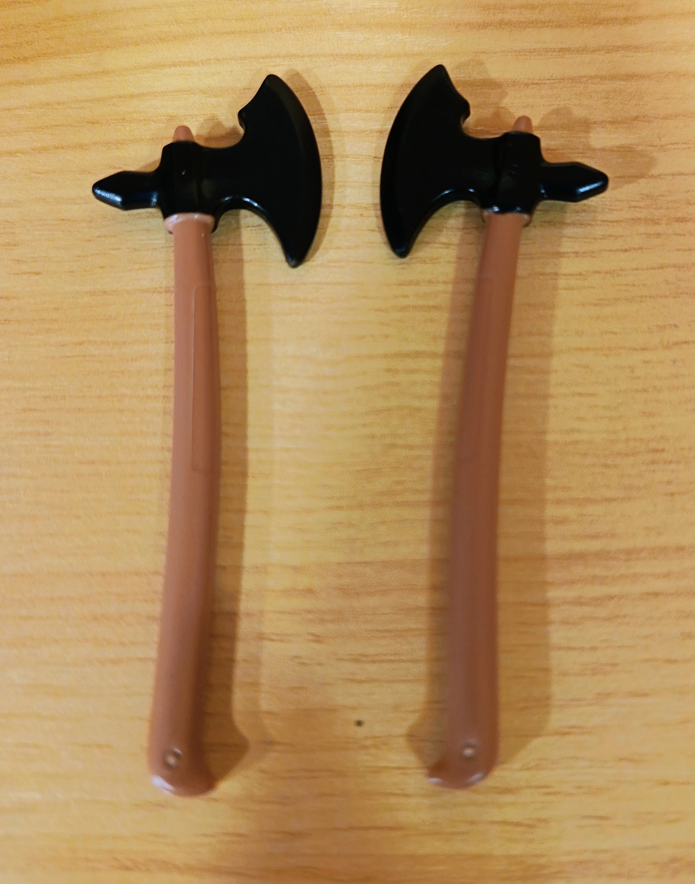 PLAYMOBIL 2X HACHA MEDIEVAL COLOR MADERA - 18/11/25
