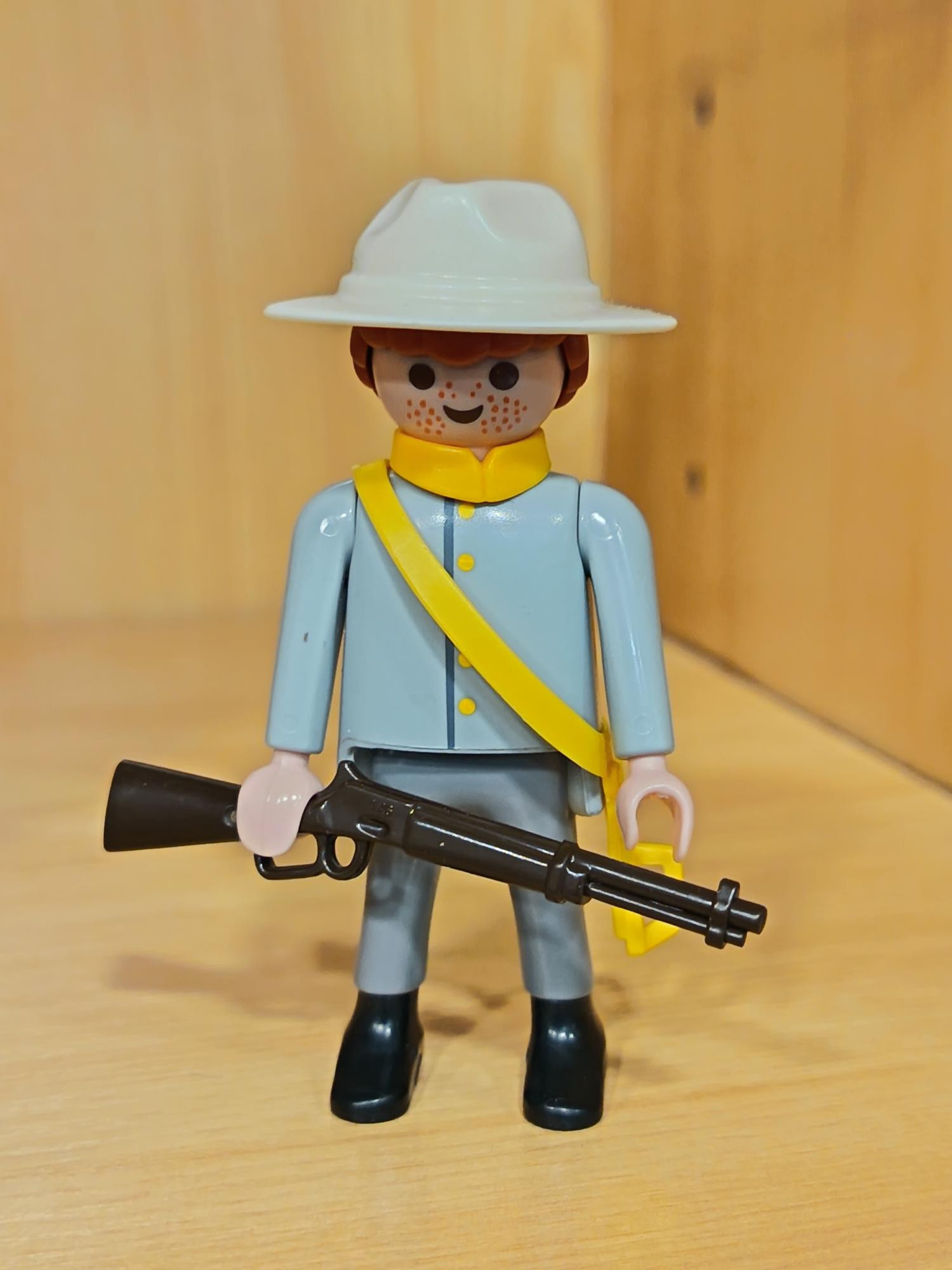 PLAYMOBIL SOLDADO CONFEDERARO , DE LA UNION - 20/11/25
