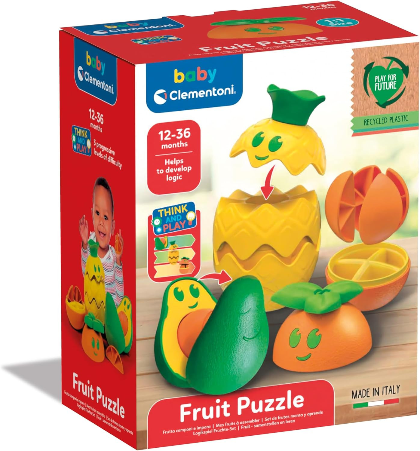 CLEMENTONI - JUEGO DE FRUTAS