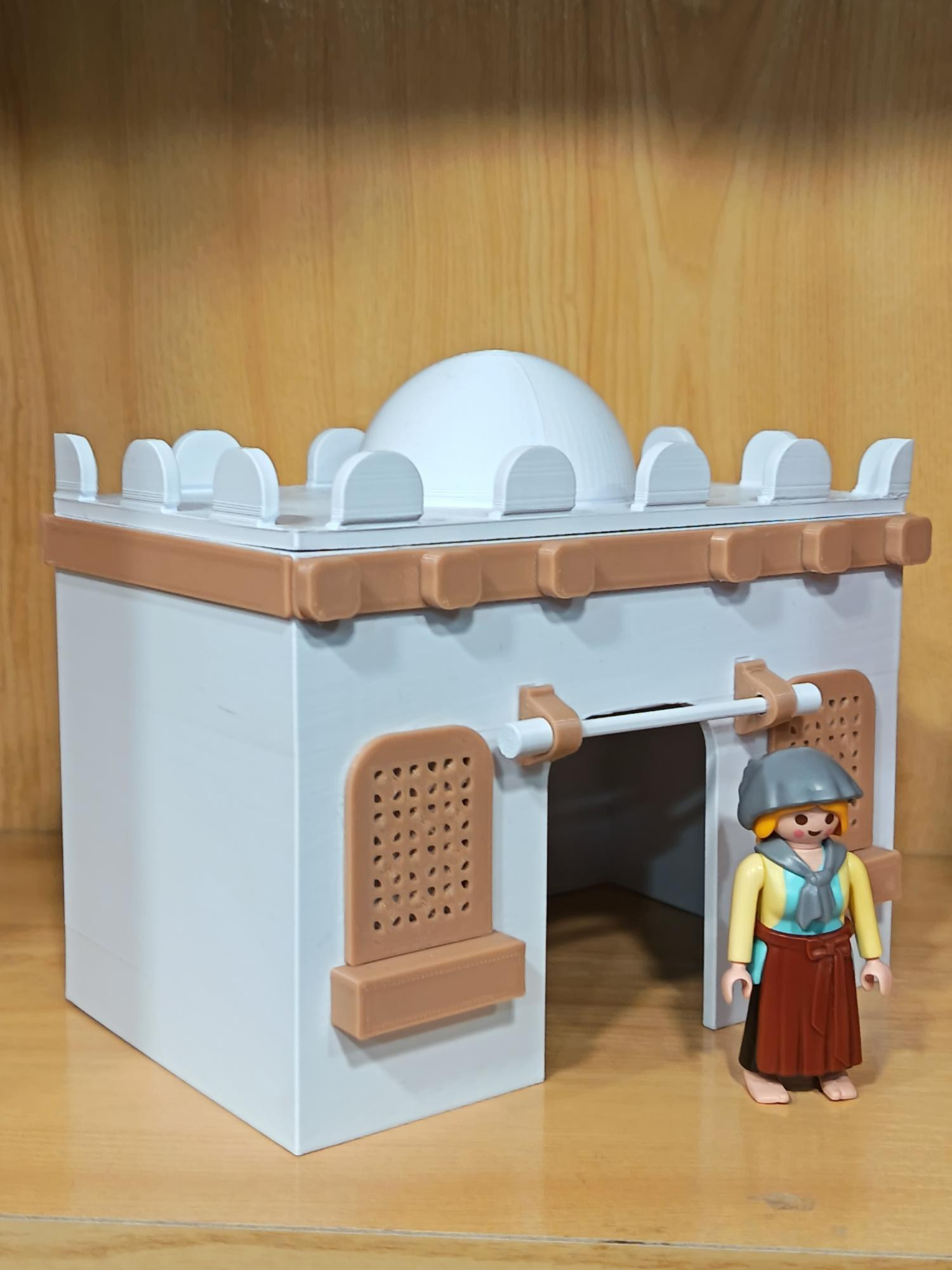 PLAYMOBIL CASA 3D IDEAL PARA BELEN VERSION 1 , FIGURA NO INCLUIDA