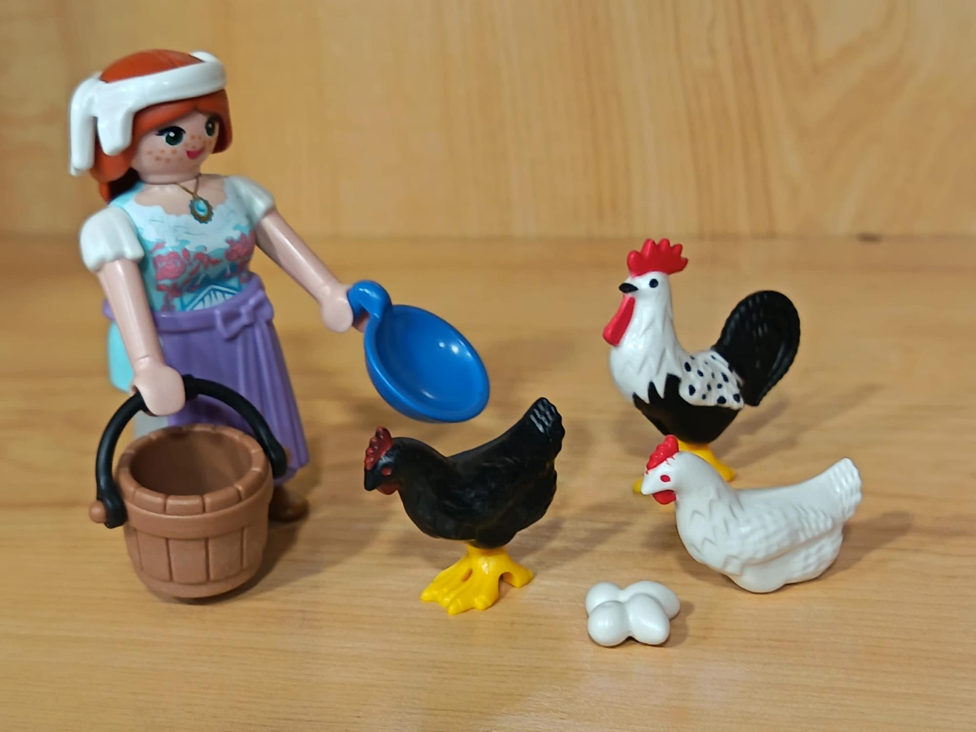 PLAYMOBIL ALDEANA CON GALLO Y GALLINAS - 23/12/25