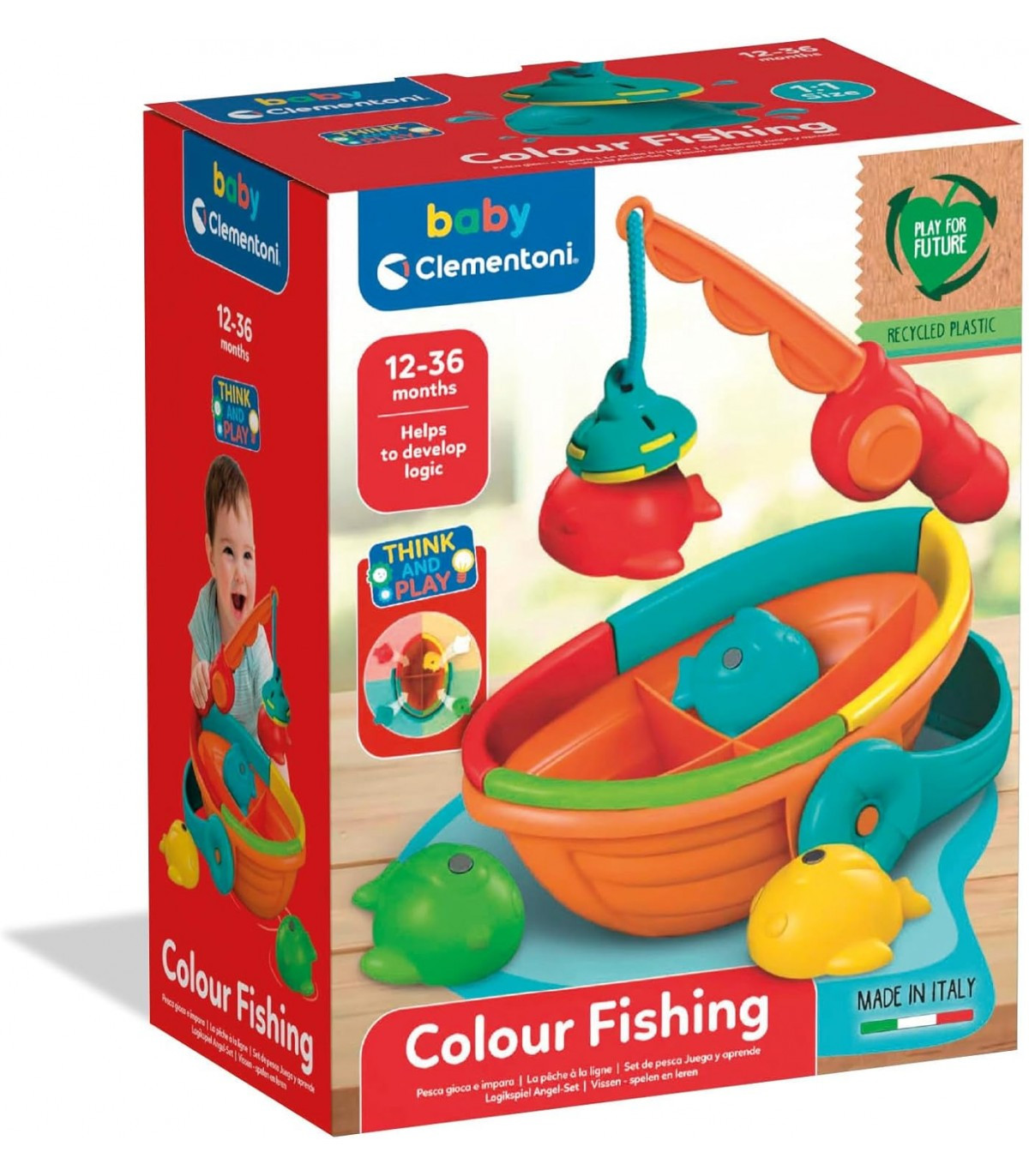 CLEMENTONI -PESCA, JUEGA Y APRENDE