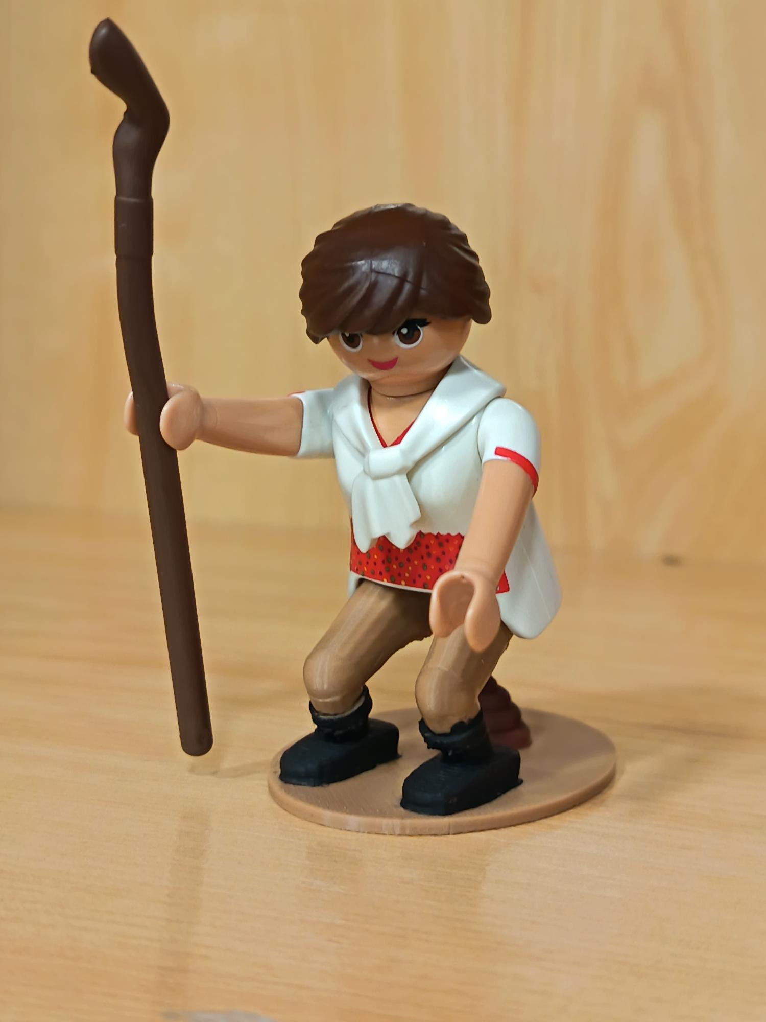 PLAYMOBIL MUJER CAGANER MORENA