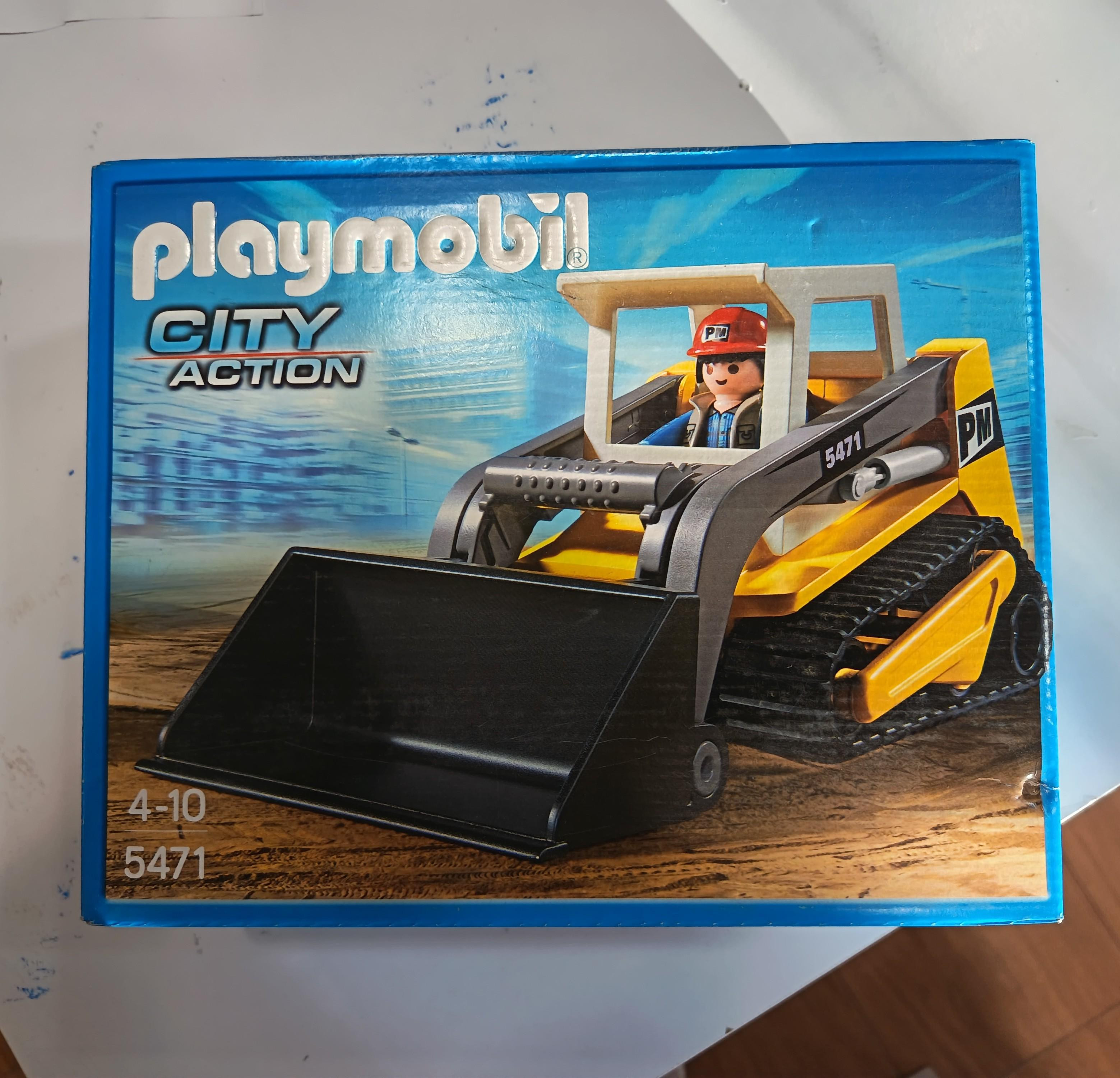 PLAYMOBIL 5471 MAQUINA EXCAVADORA