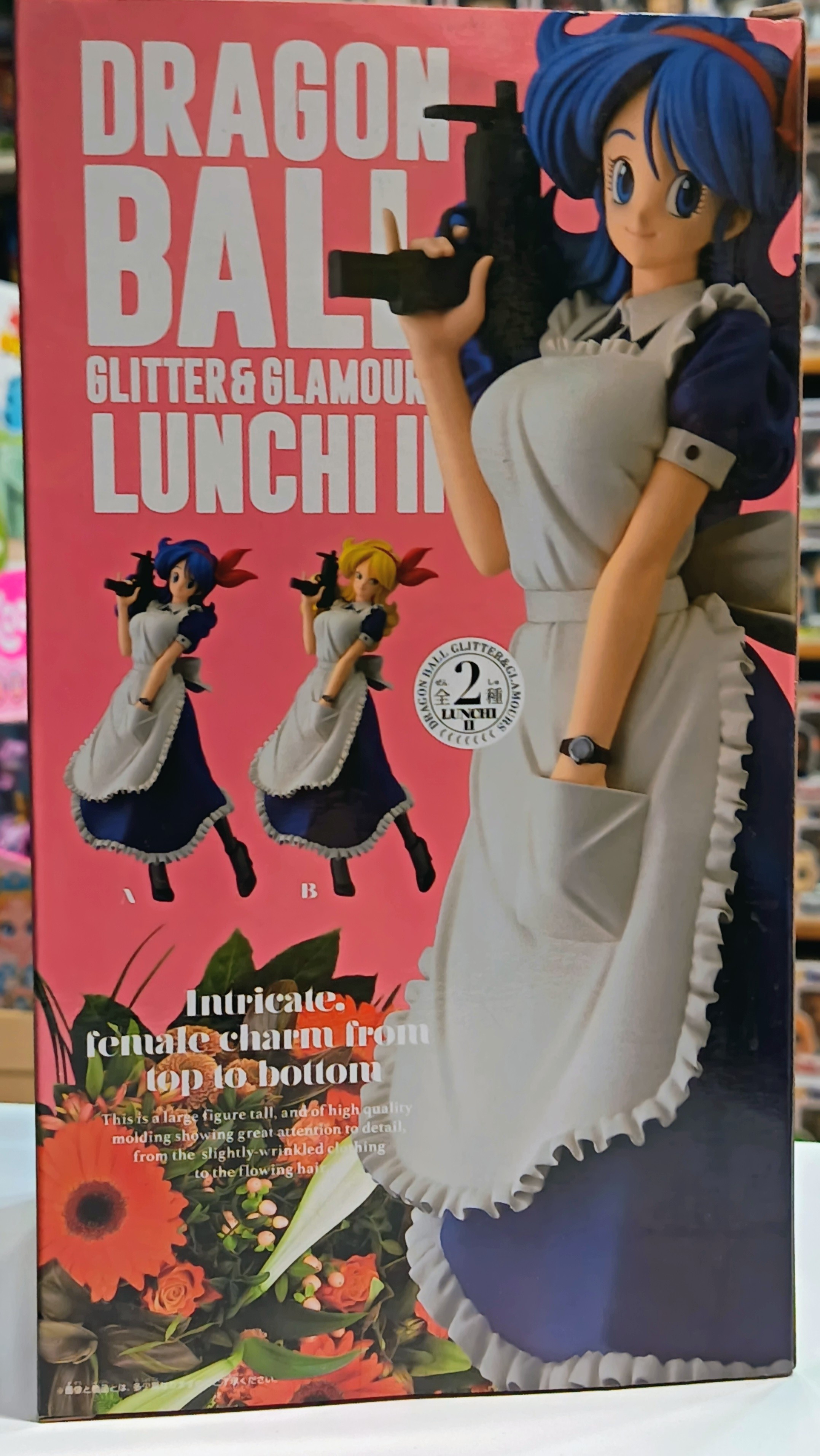 Banpresto Glitter & Glamours Dragon Ball Lunch Maid Blue Ver Figure