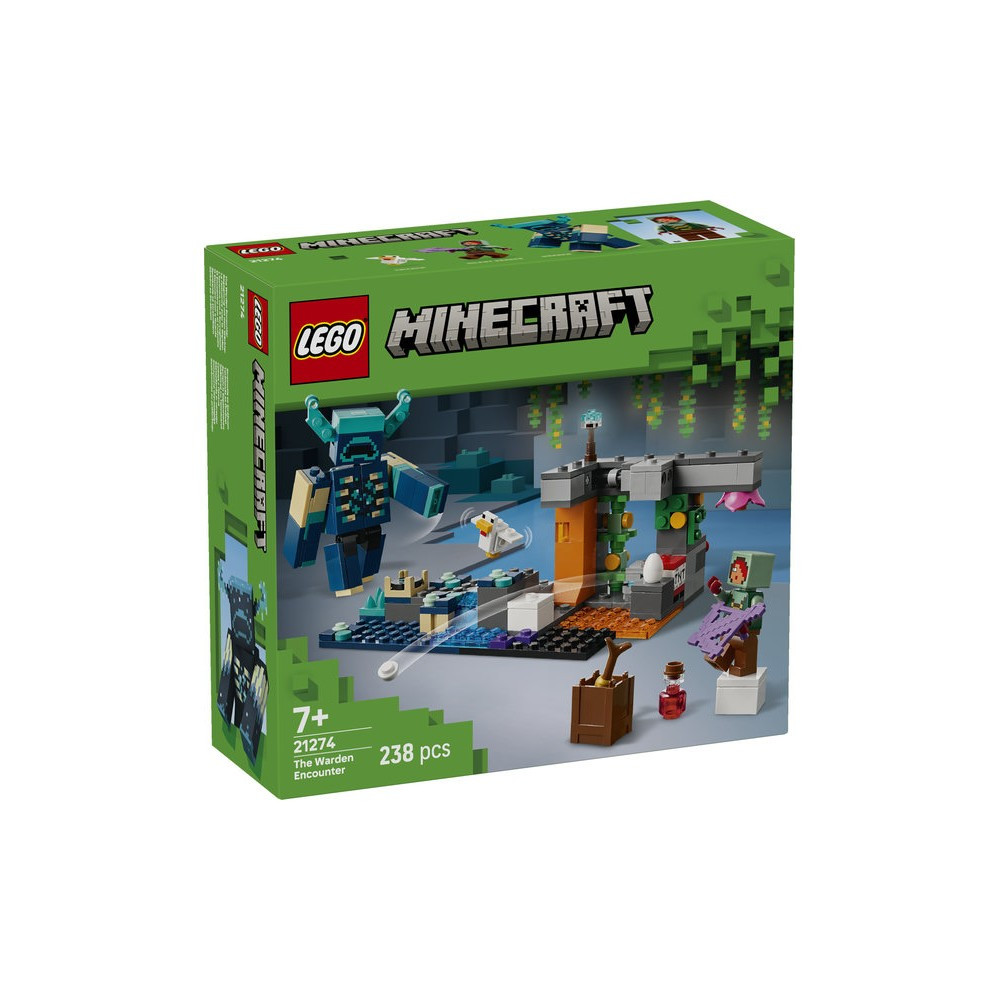 LEGO MINECRAFT 21274 - EL ENCUENTRO CON EL CUSTODIO