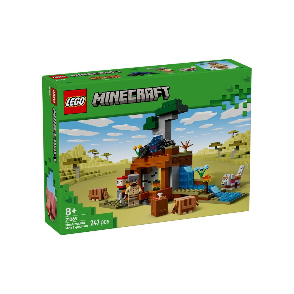 LEGO MINECRAFT 21269 - LA EXPEDICION A LA MINA DEL ARMADILLO