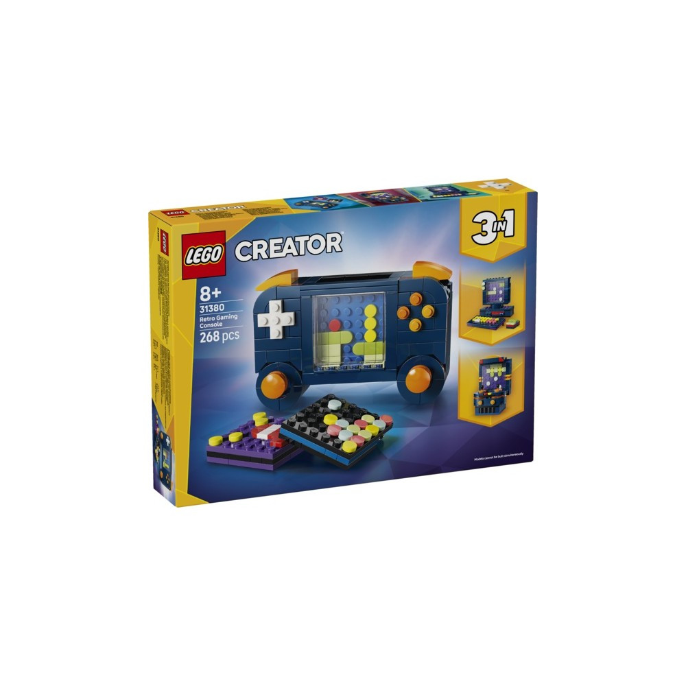 LEGO CREATOR 31380 3 EN 1 CONSOLA DE VIDEOJUEGOS RETRO