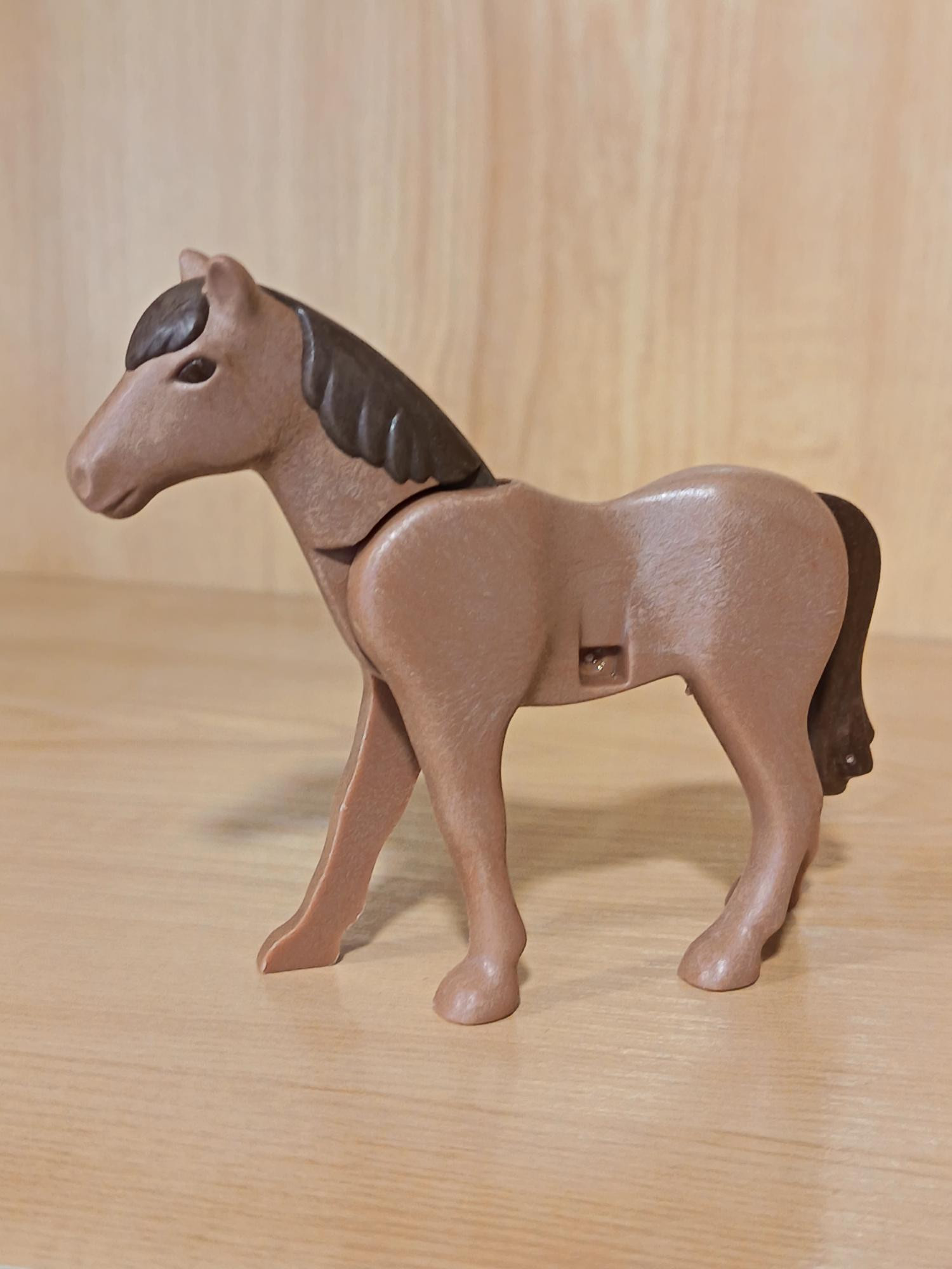 PLAYMOBIL CABALLO MARRON SEGUNDA GENERACION - 21/5/15