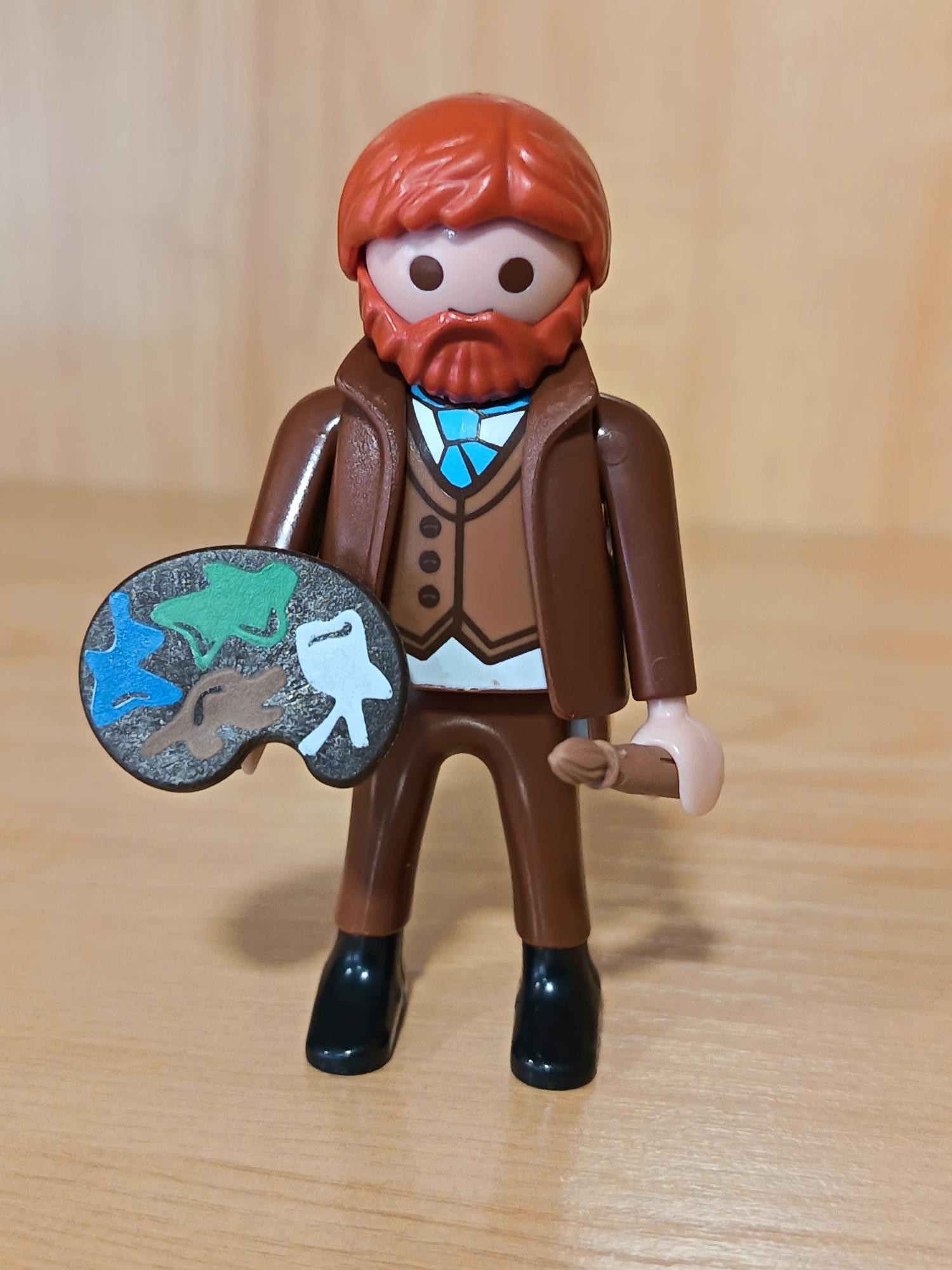 PLAYMOBIL FIGURA VAN GOGH CON PALETA Y PINCEL- 21/5/15