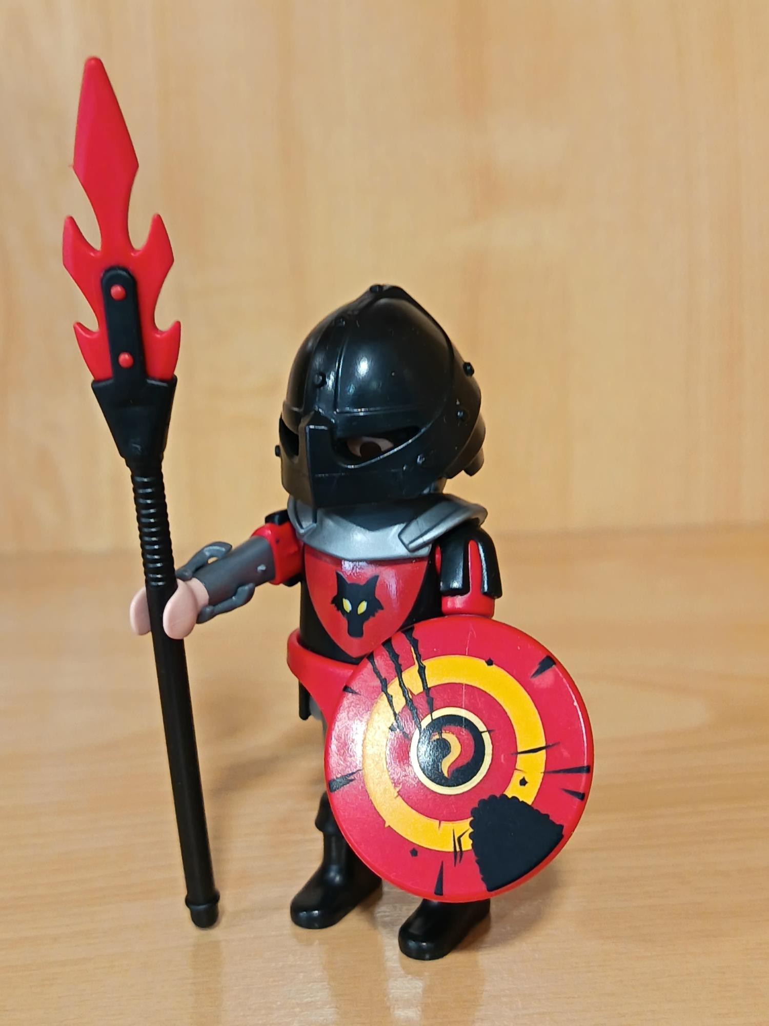 PLAYMOBIL GUERRERO MEDIEVAL CLAN DEL LOBO - 7/9/20
