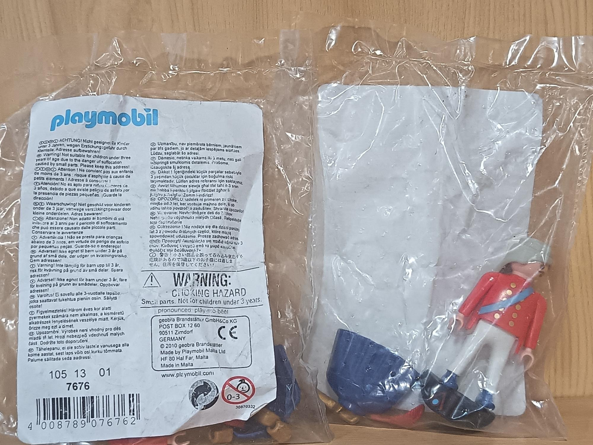 PLAYMOBIL 7676 GENERAL INGLES EN BOLSA ORIGINAL